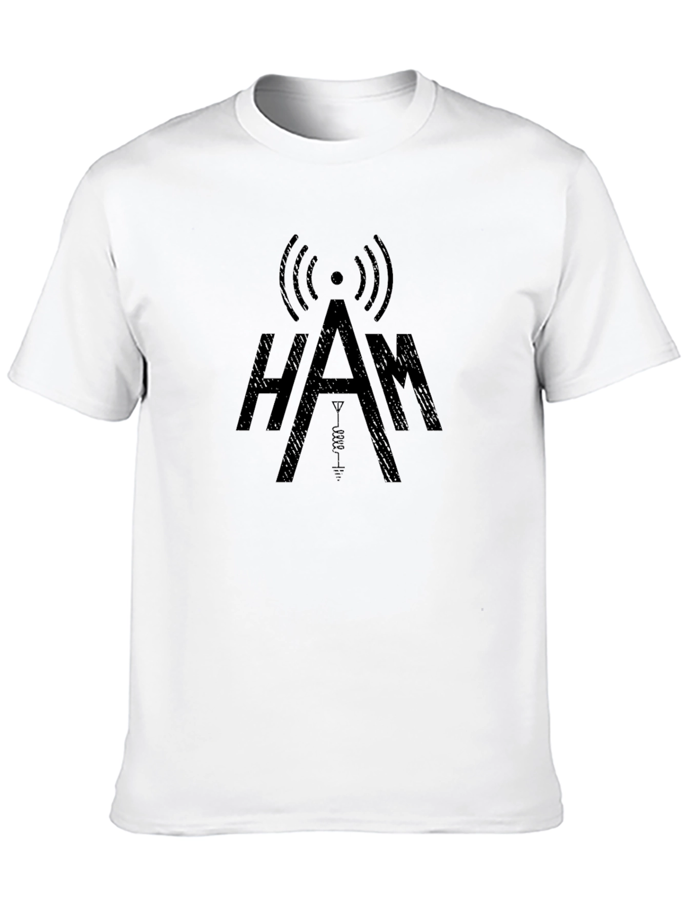 Ham Radio Operator T-Shirt - Antenna Design