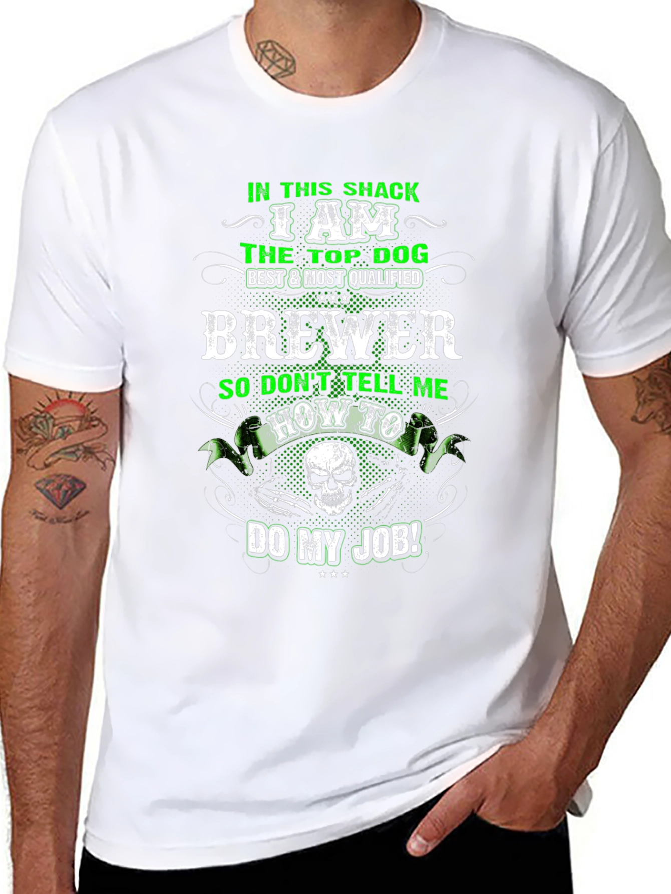 Brewer Top Dog Graphic T-Shirt