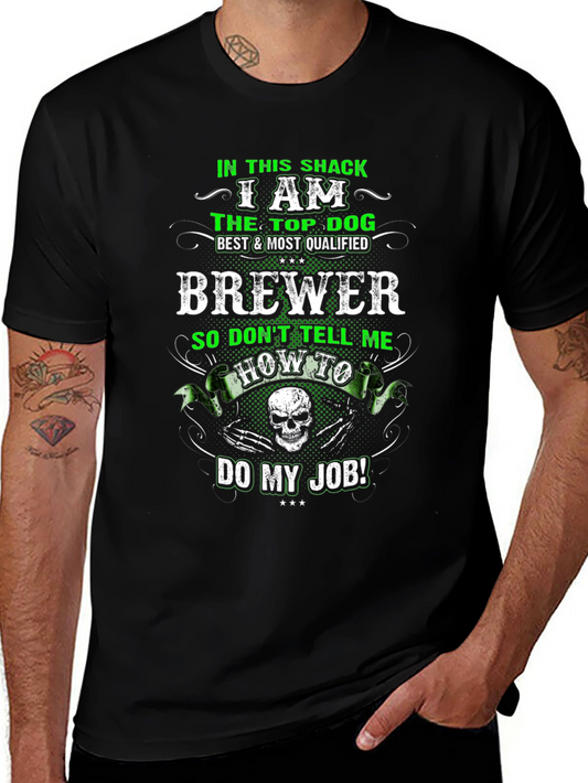 Brewer Top Dog Graphic T-Shirt