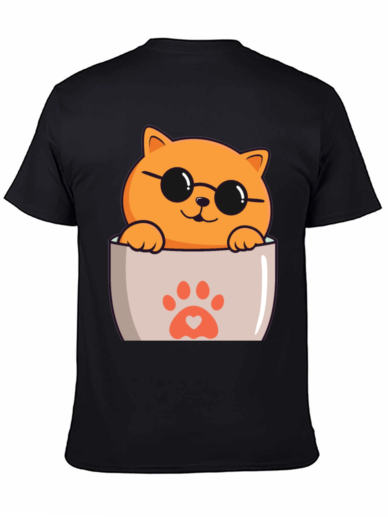 Cool Cat Pocket T-Shirt