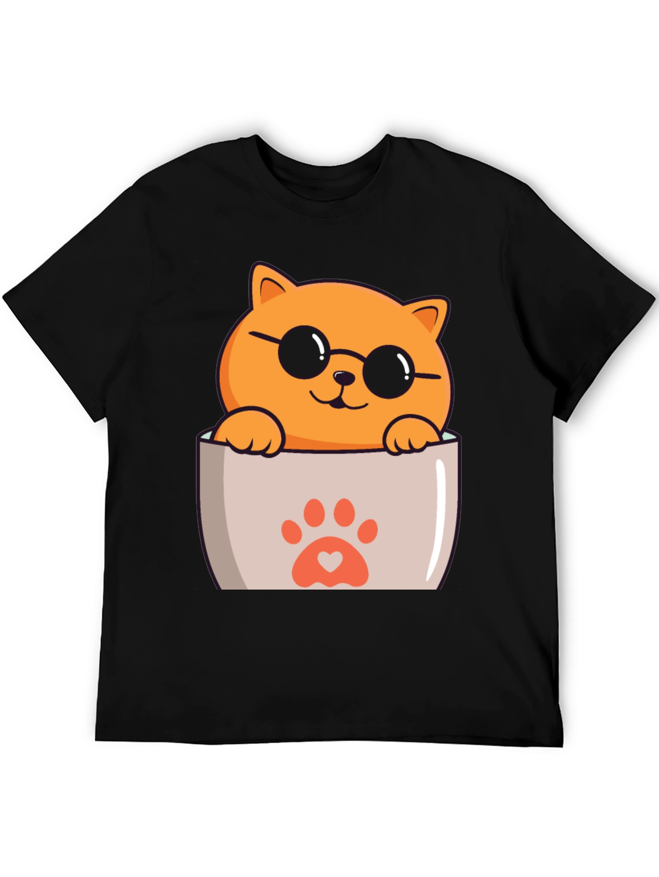 Cool Cat Pocket T-Shirt