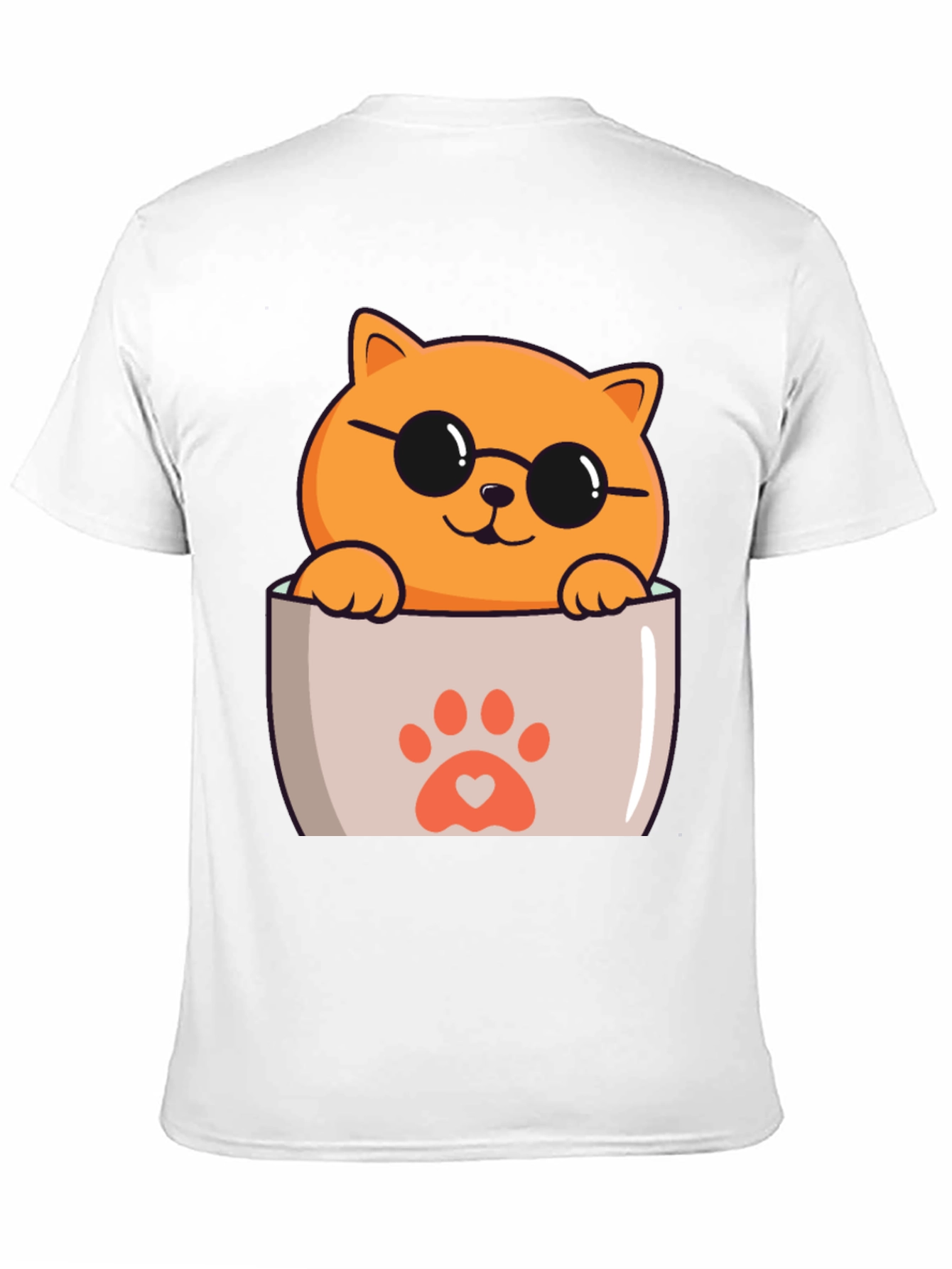 Cool Cat Pocket T-Shirt