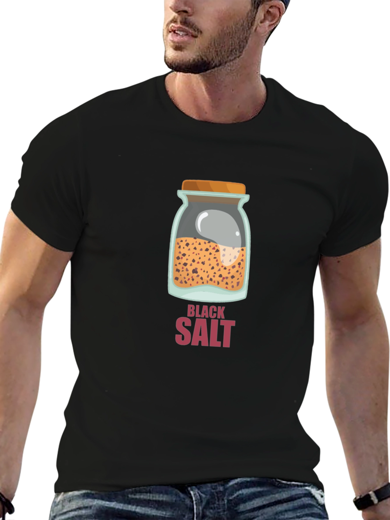 Black Salt Graphic T-Shirt