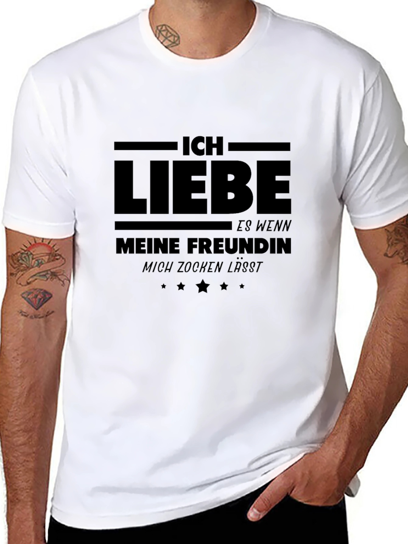 Ich Liebe Gaming T-Shirt - Funny Boyfriend Tee