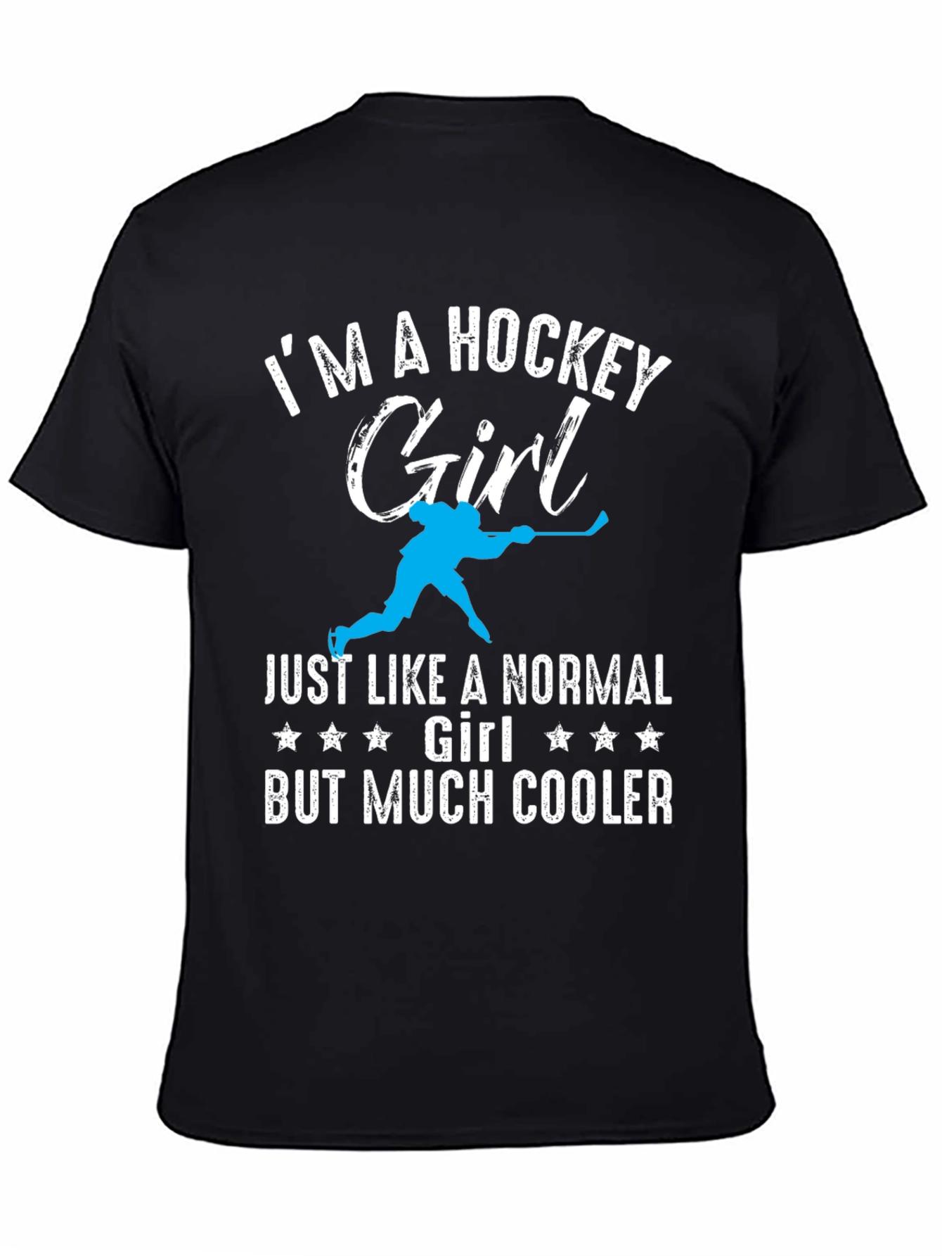 Hockey Girl T-Shirt - Cool & Unique