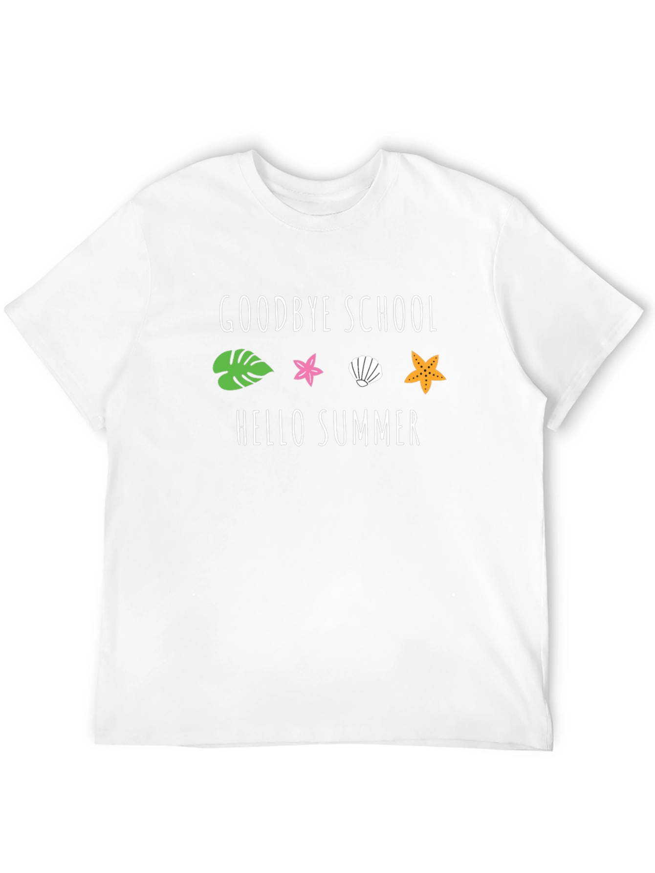 Goodbye School Hello Summer Graphic T-Shirt