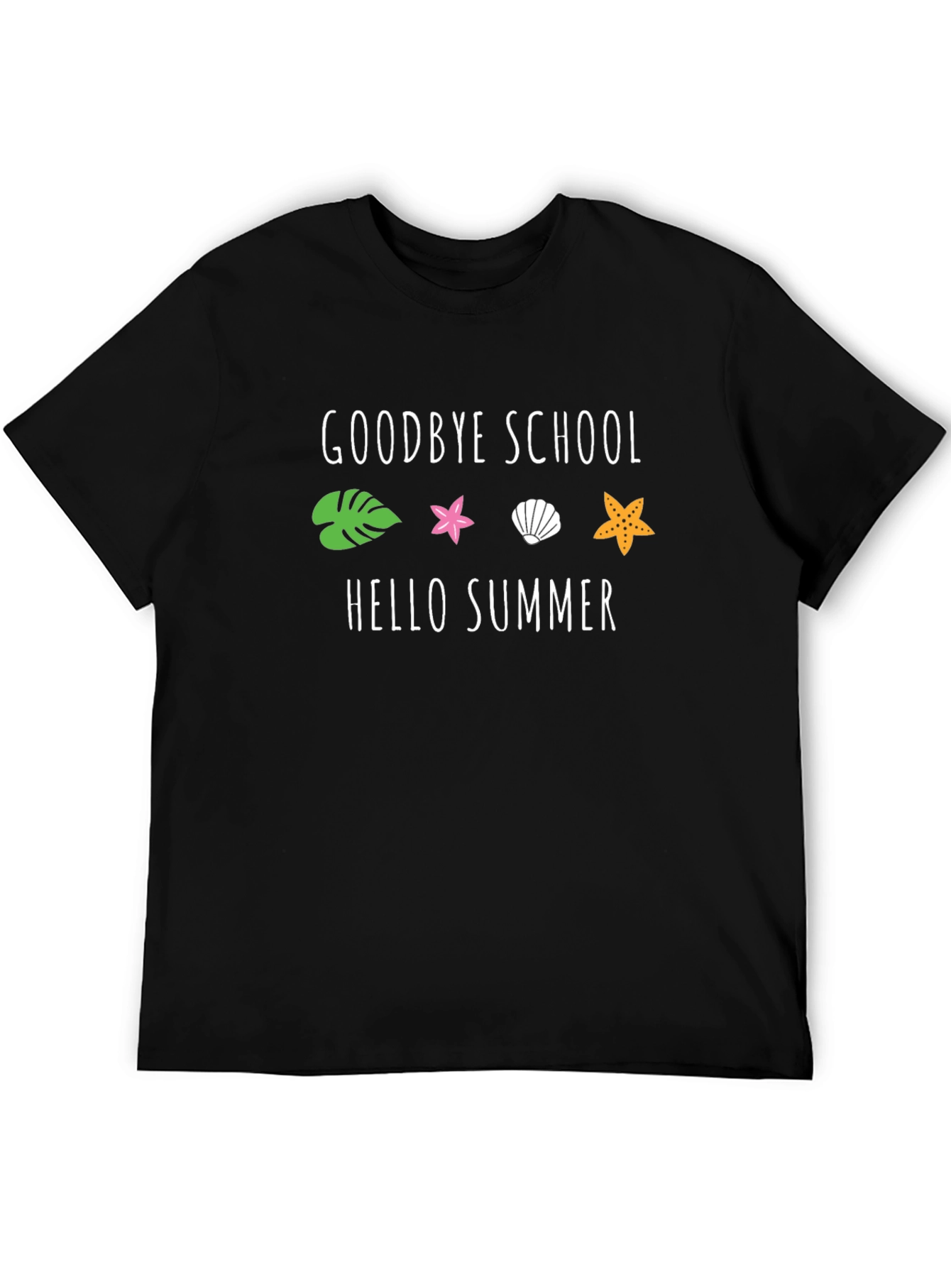 Goodbye School Hello Summer Graphic T-Shirt