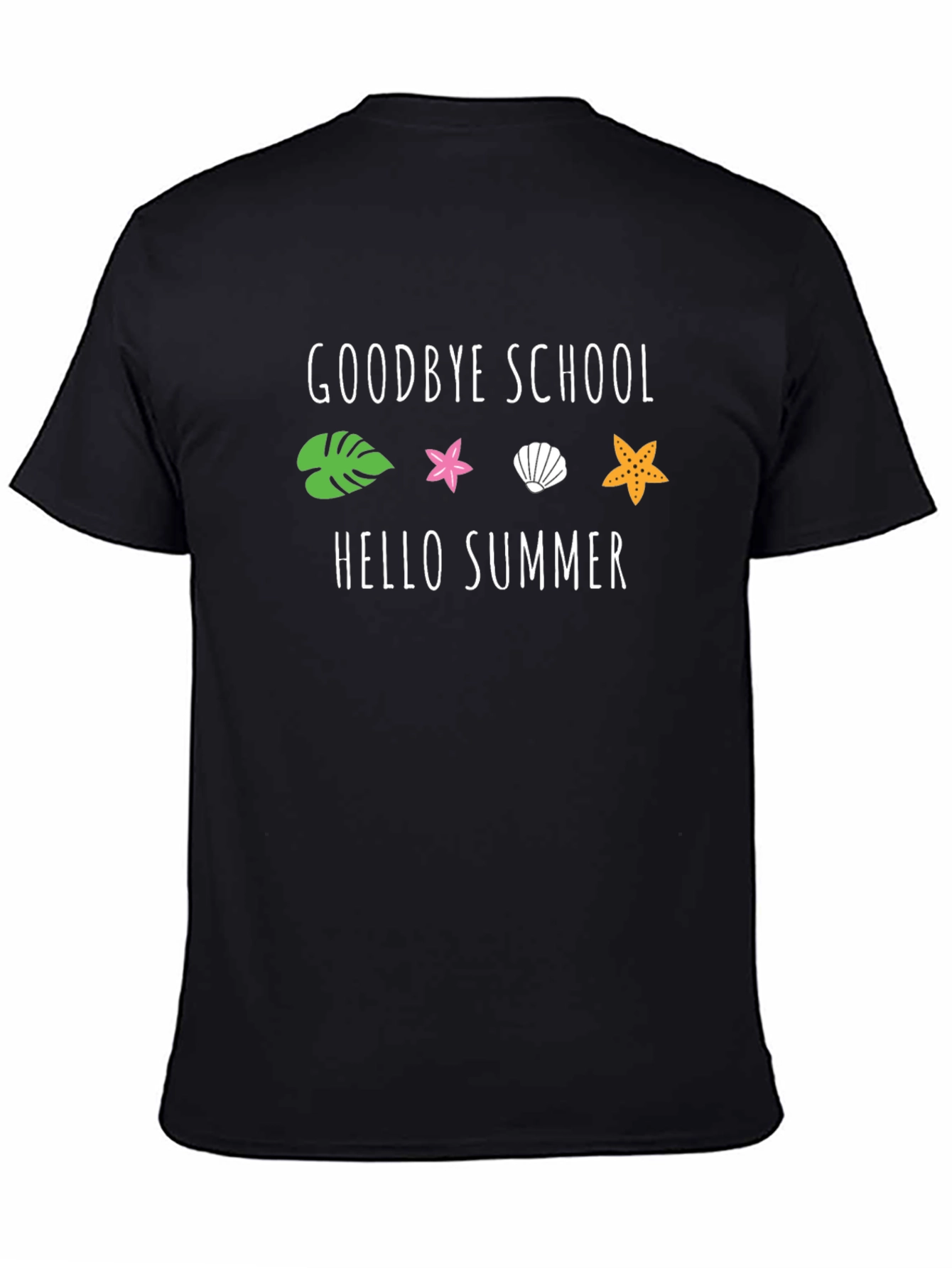 Goodbye School Hello Summer Graphic T-Shirt