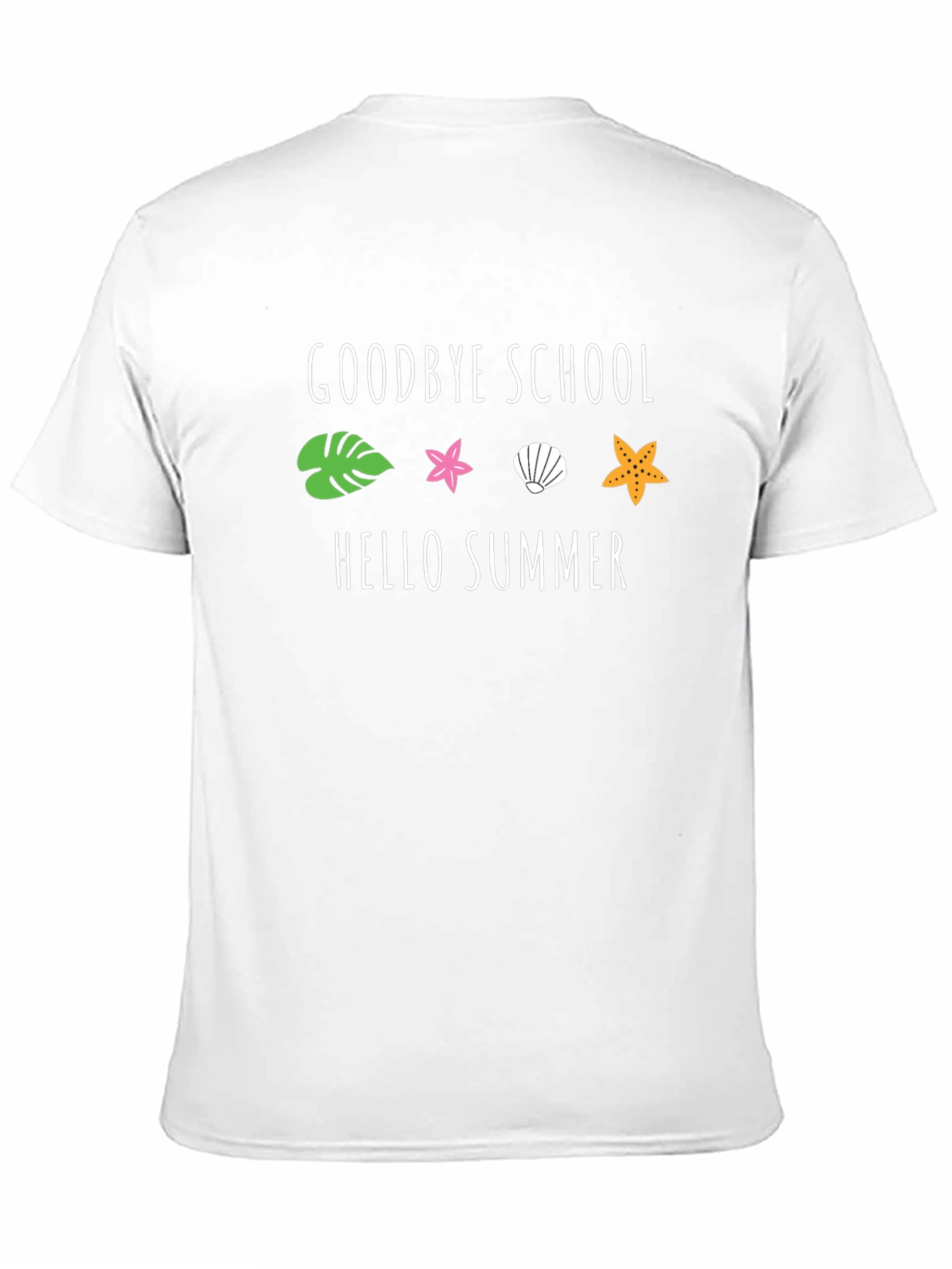 Goodbye School Hello Summer Graphic T-Shirt