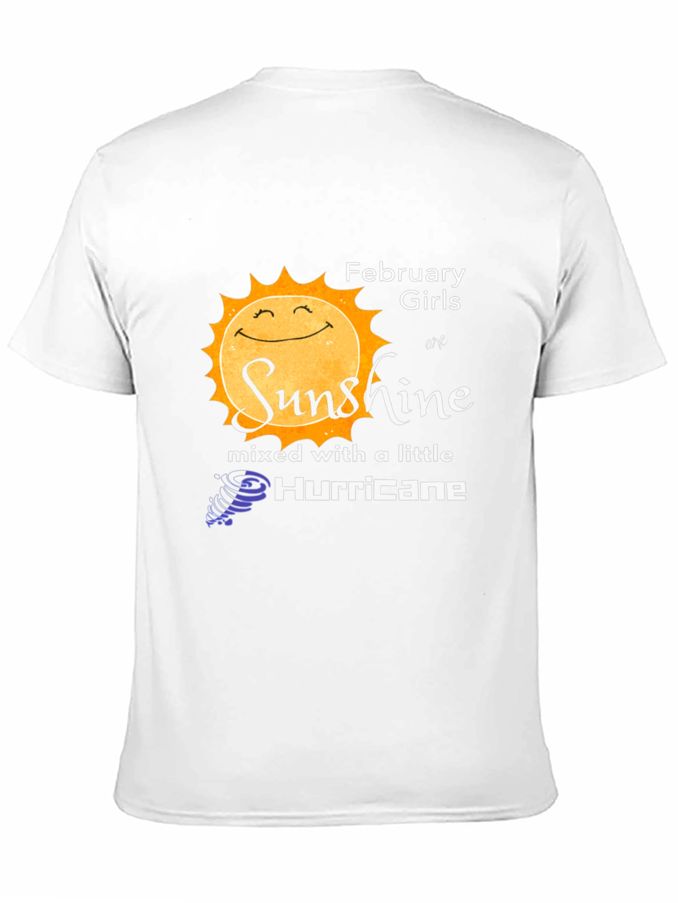 February Girls Sunshine Hurricane Graphic T-Shirt