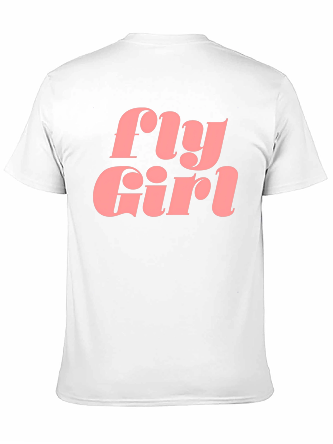 Fly Girl Graphic Tee - Retro Style Black T-Shirt