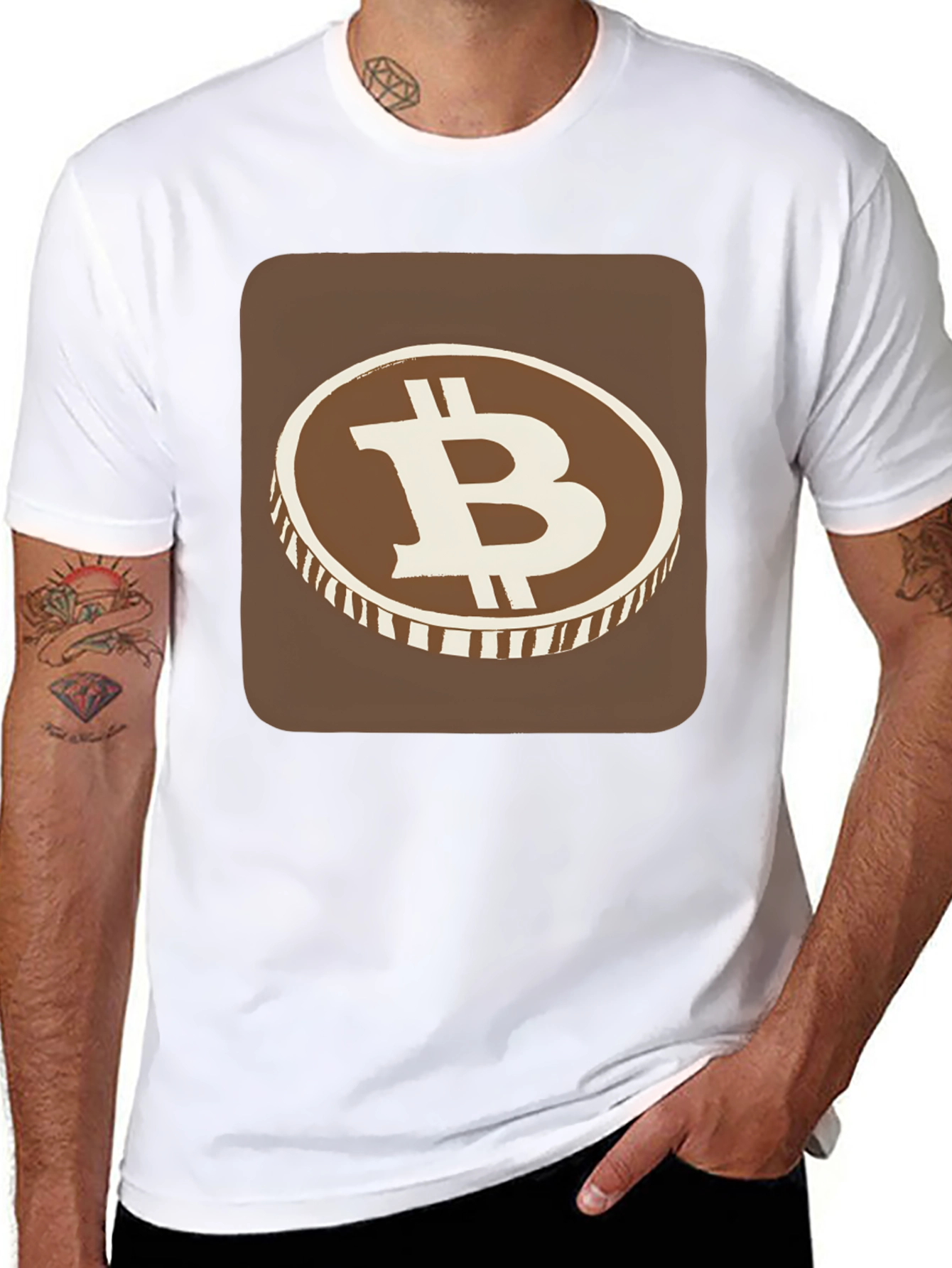 Bitcoin Graphic T-Shirt - Crypto Currency Tee