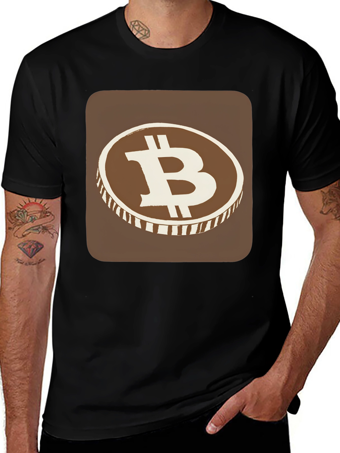 Bitcoin Graphic T-Shirt - Crypto Currency Tee