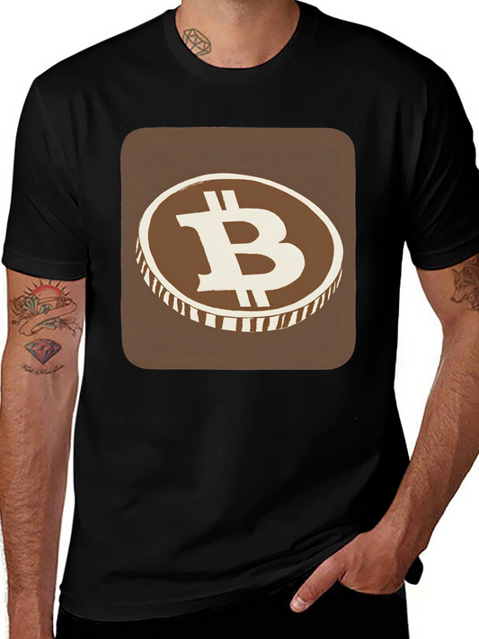 Bitcoin Graphic T-Shirt - Crypto Currency Tee