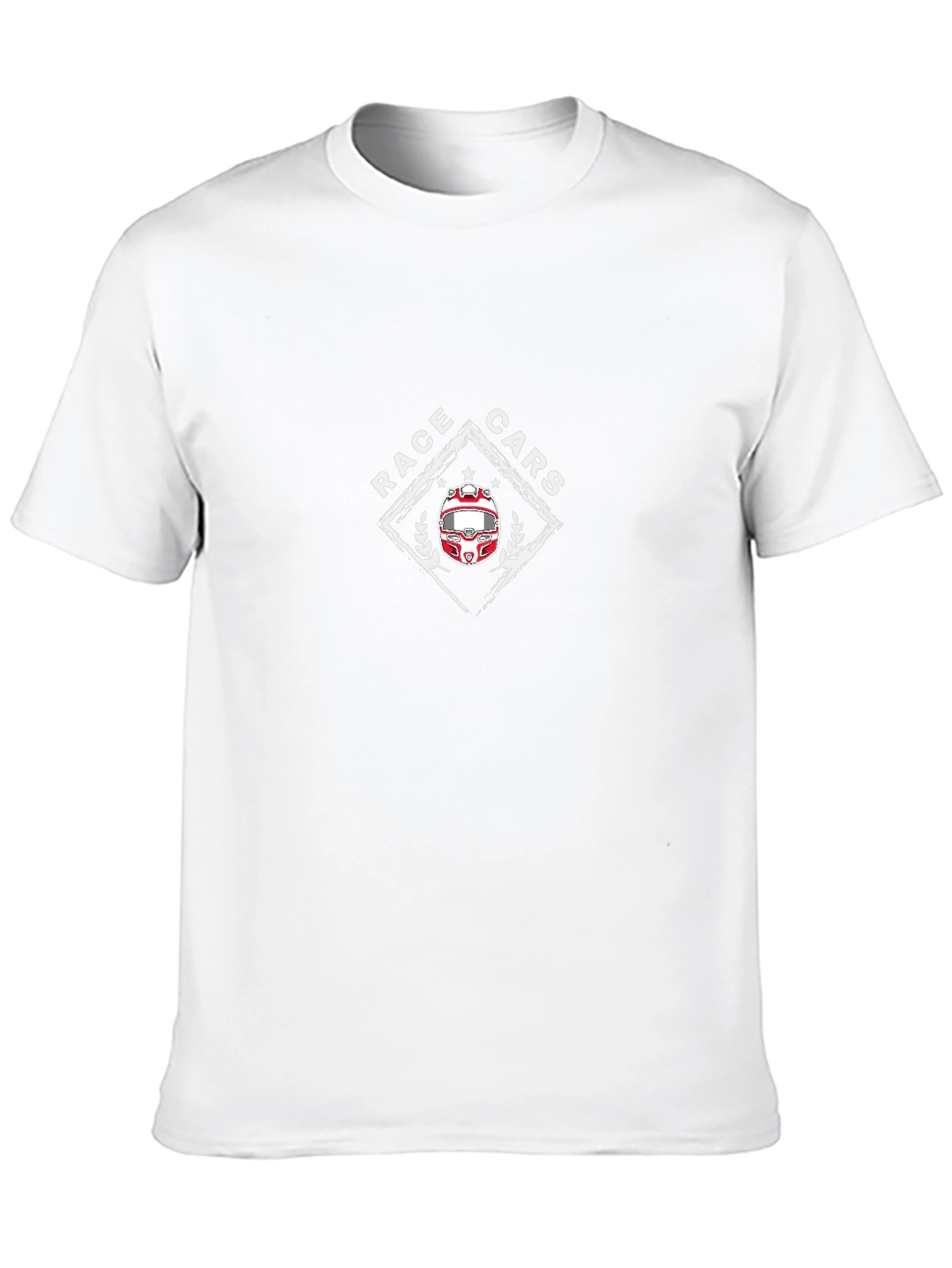 Race Cars Black Graphic T-Shirt