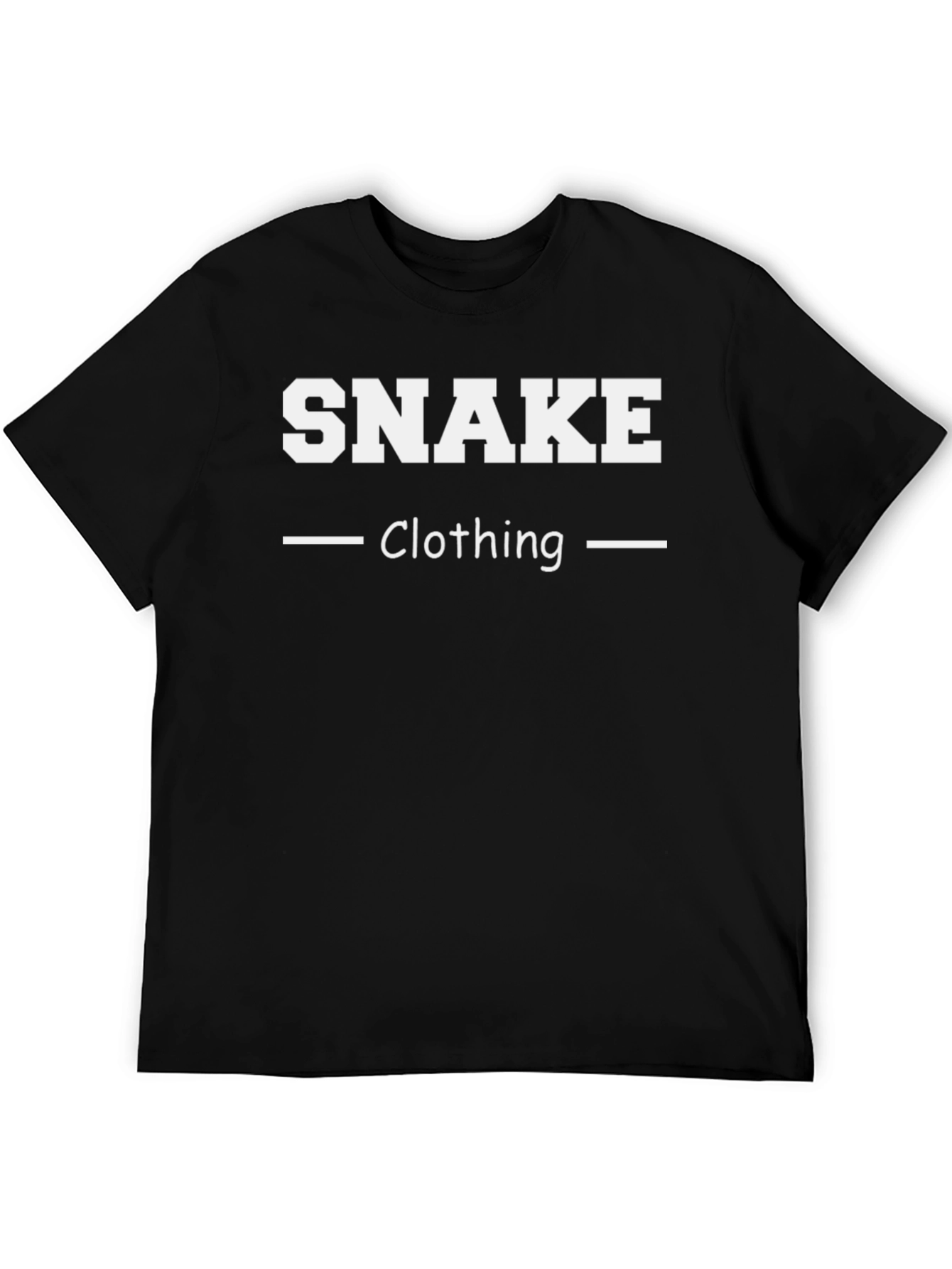Snake Clothing Graphic T-Shirt - Black