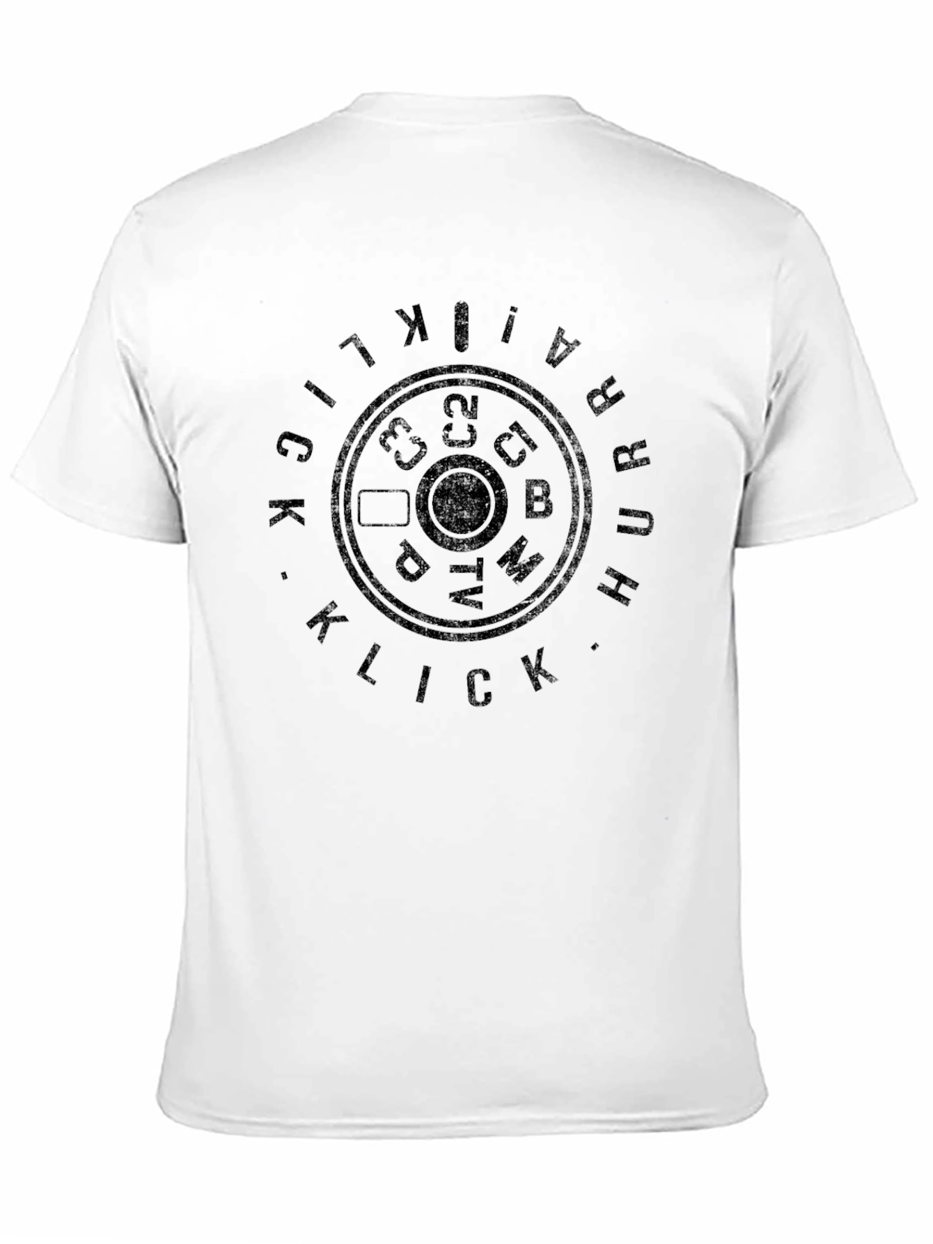 Klick Hurra Graphic Tee - Black Cotton T-Shirt