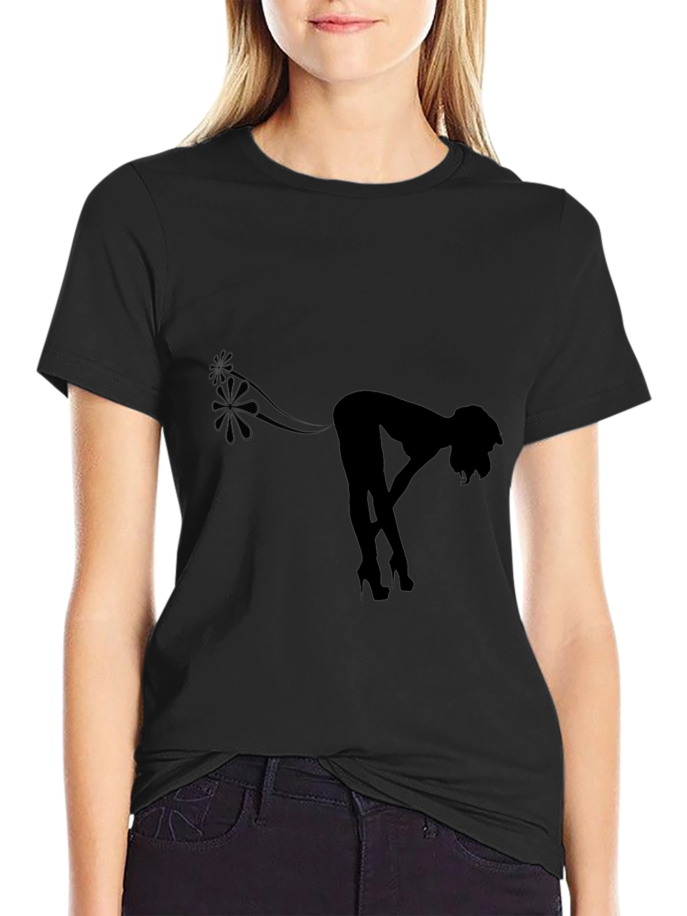 Humorous Silhouette Tee