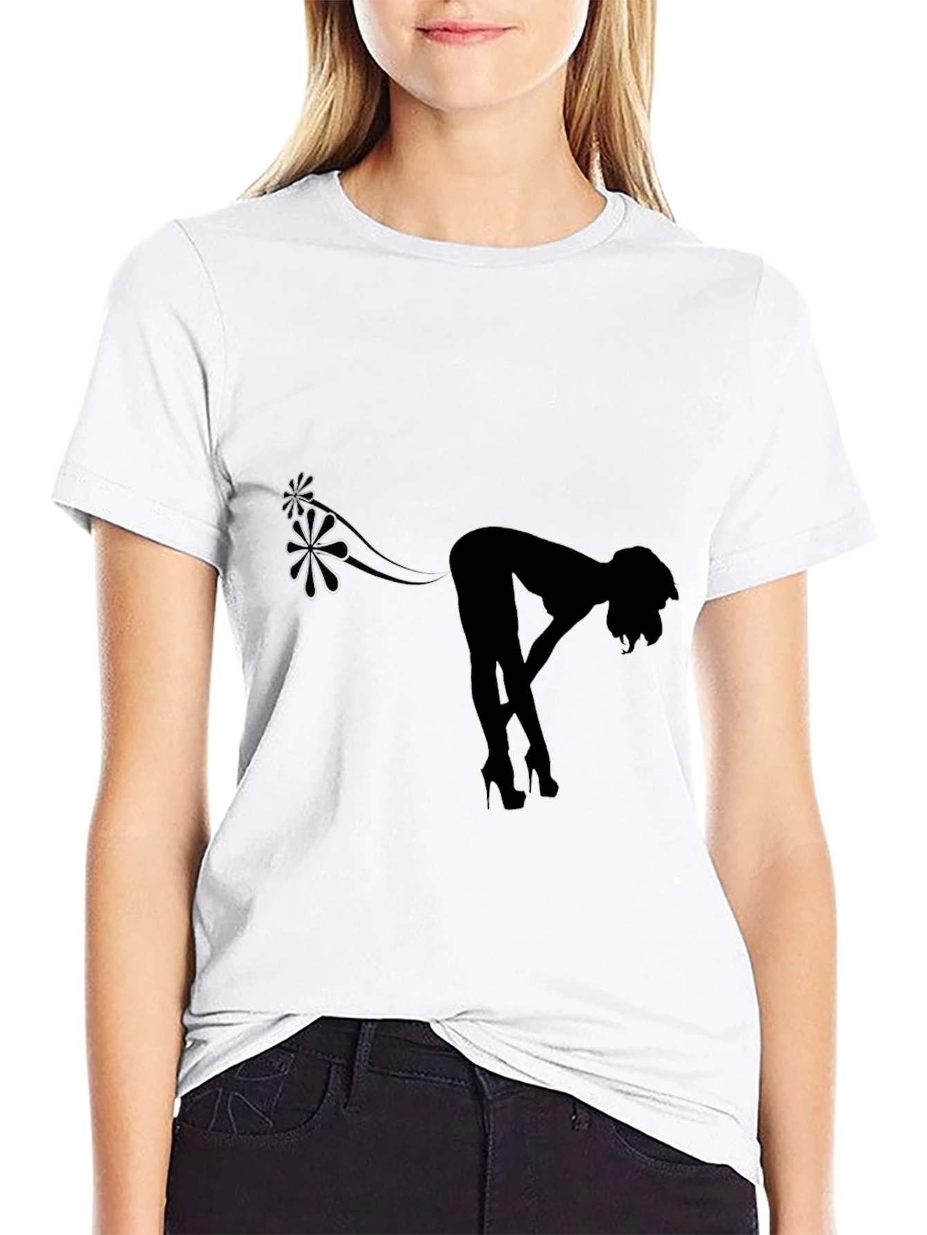 Humorous Silhouette Tee