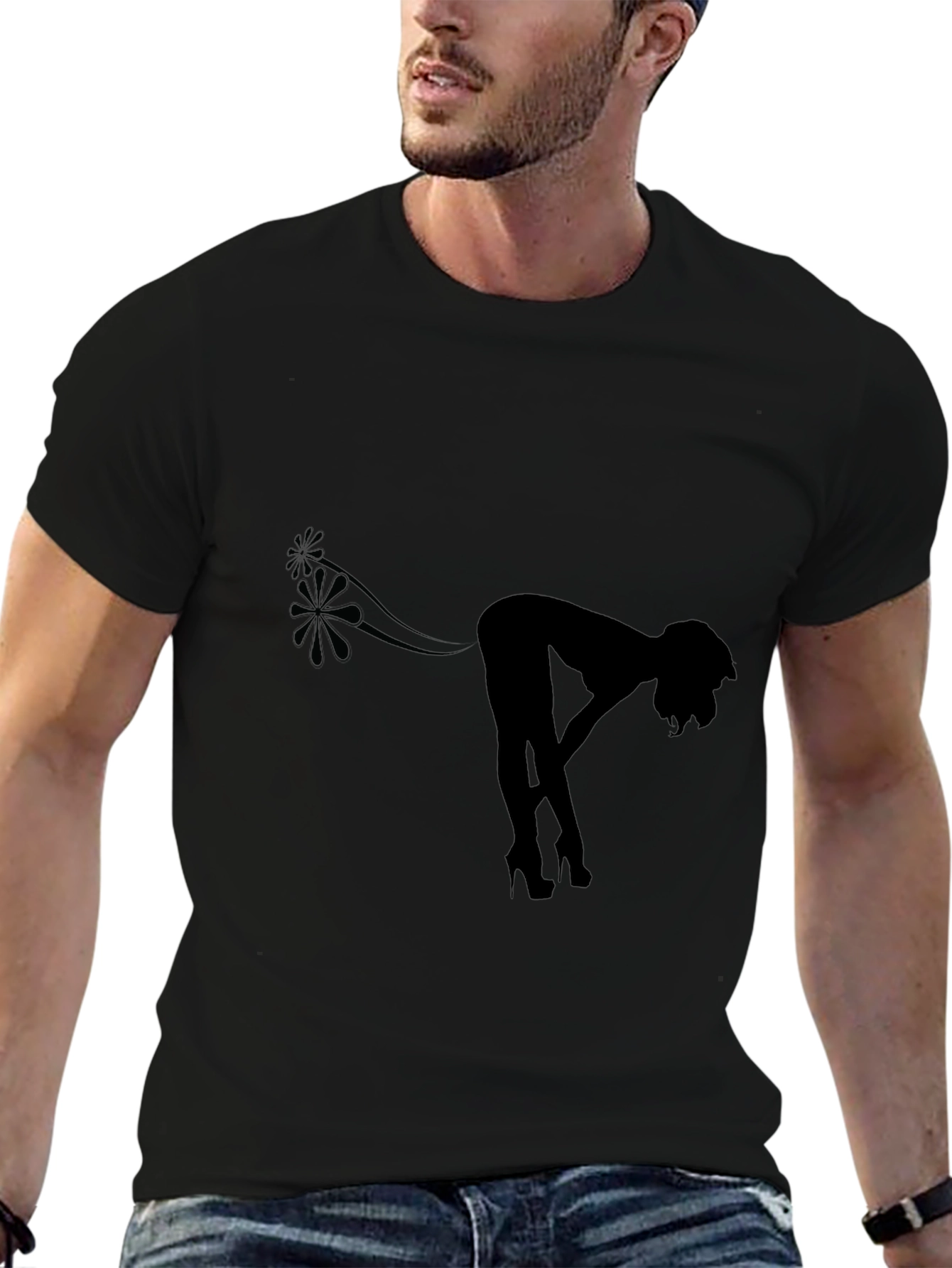 Humorous Silhouette Tee