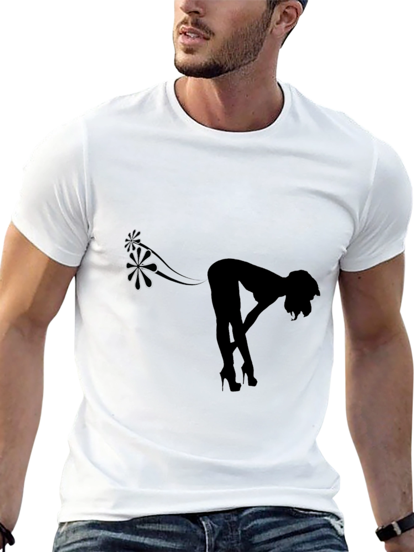Humorous Silhouette Tee