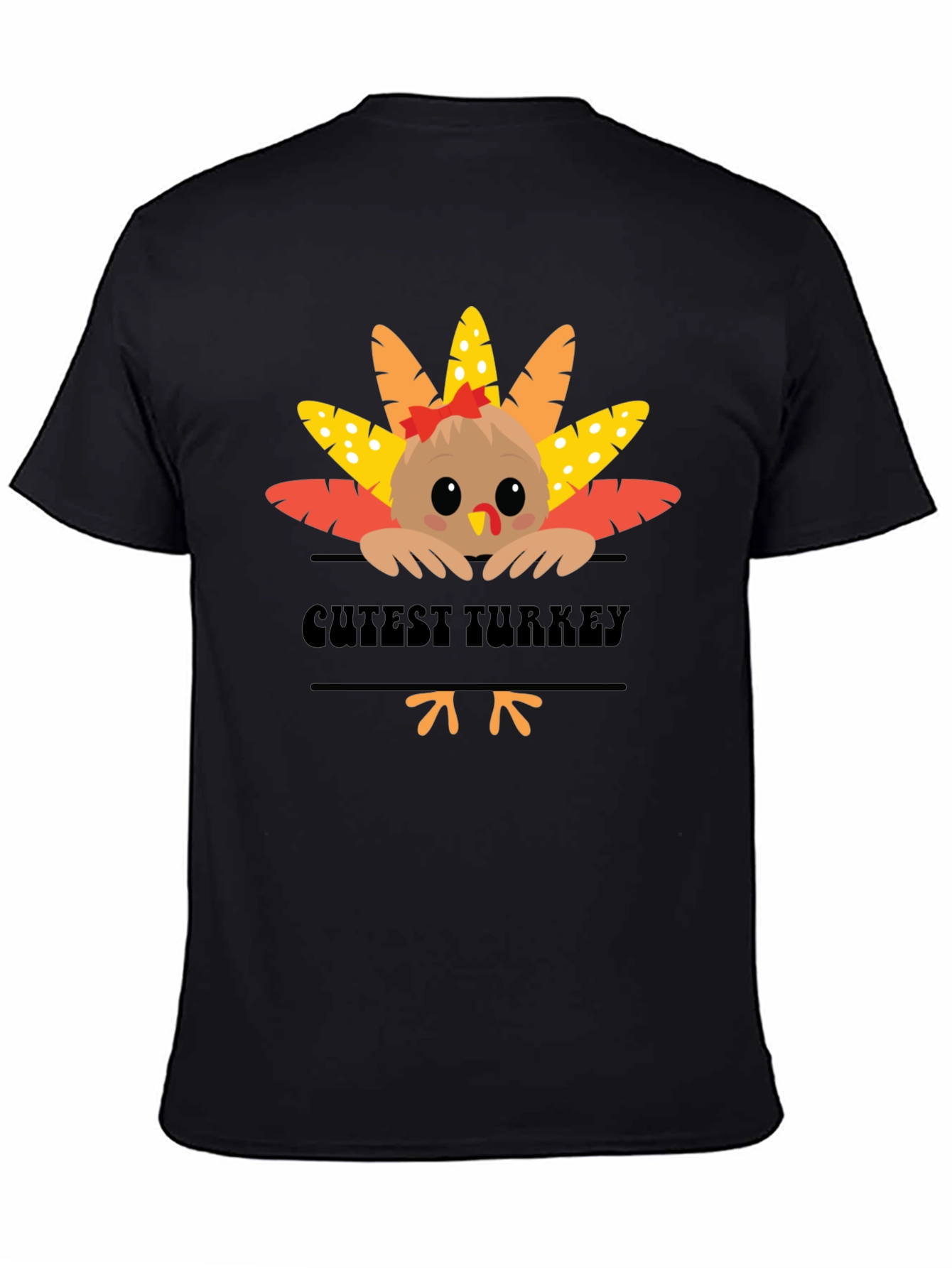Cutest Turkey Thanksgiving T-Shirt