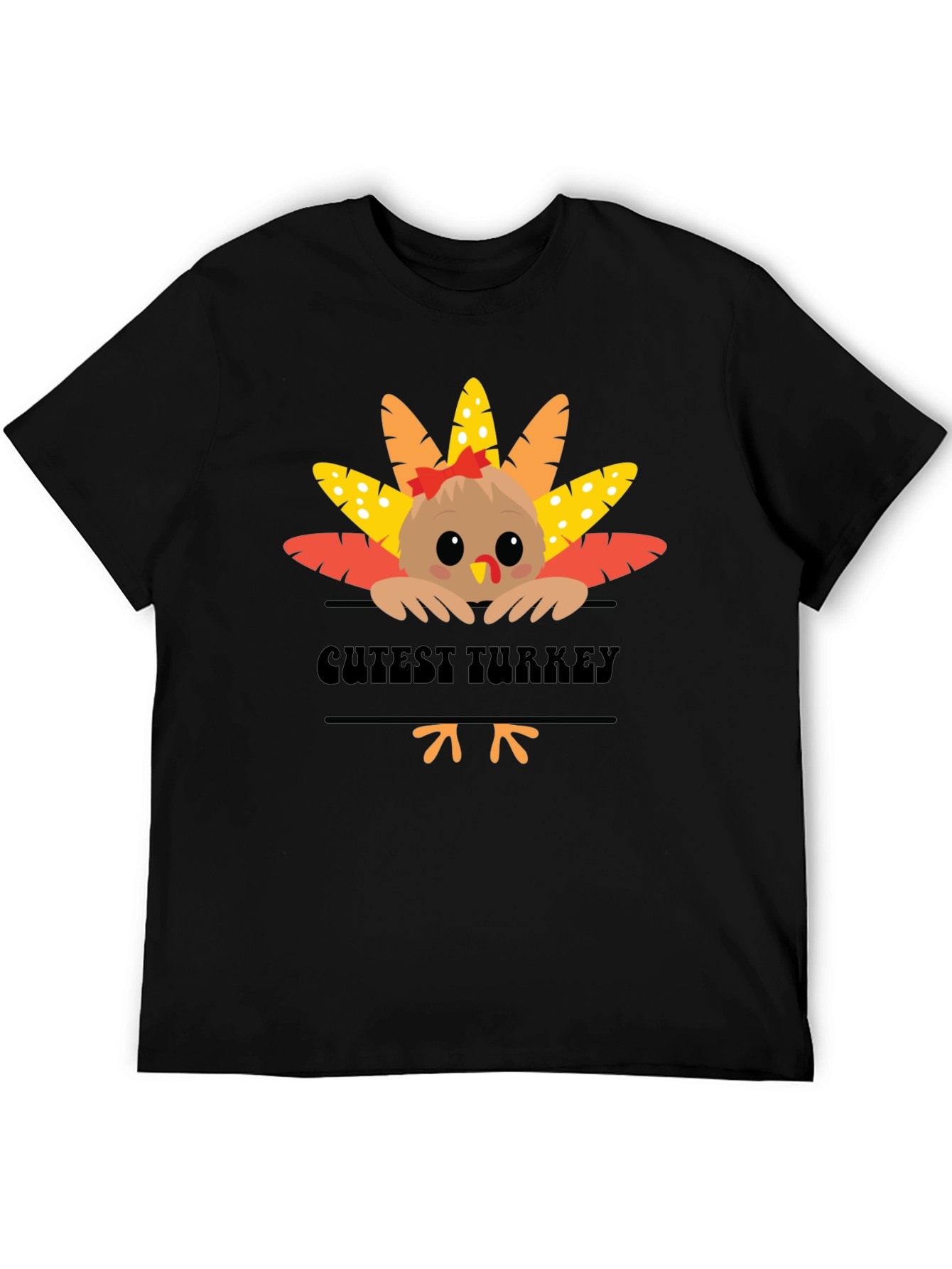 Cutest Turkey Thanksgiving T-Shirt