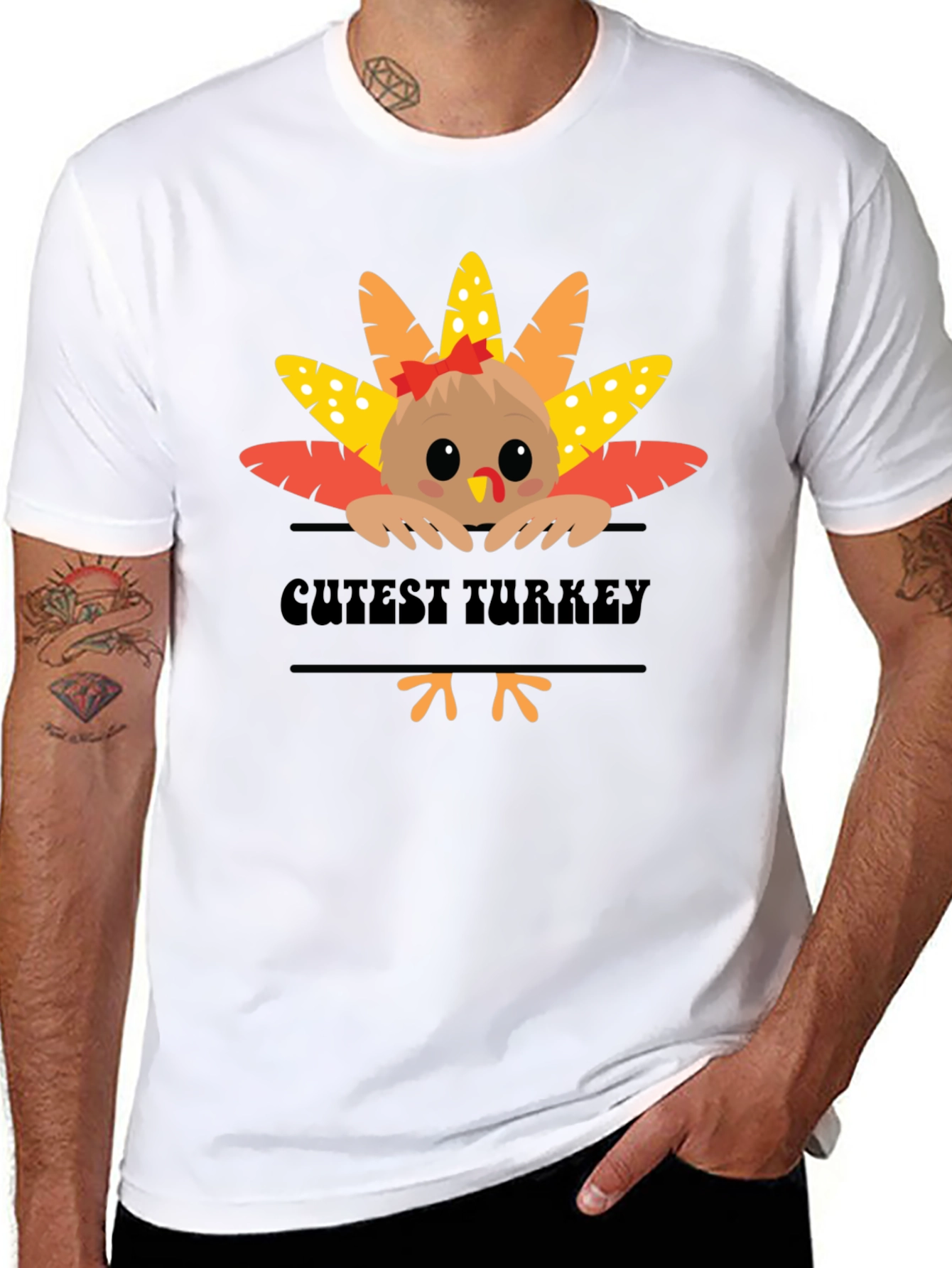 Cutest Turkey Thanksgiving T-Shirt
