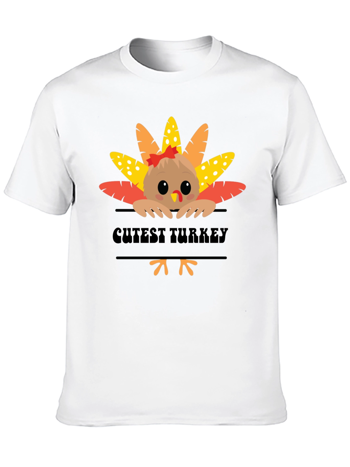 Cutest Turkey Thanksgiving T-Shirt