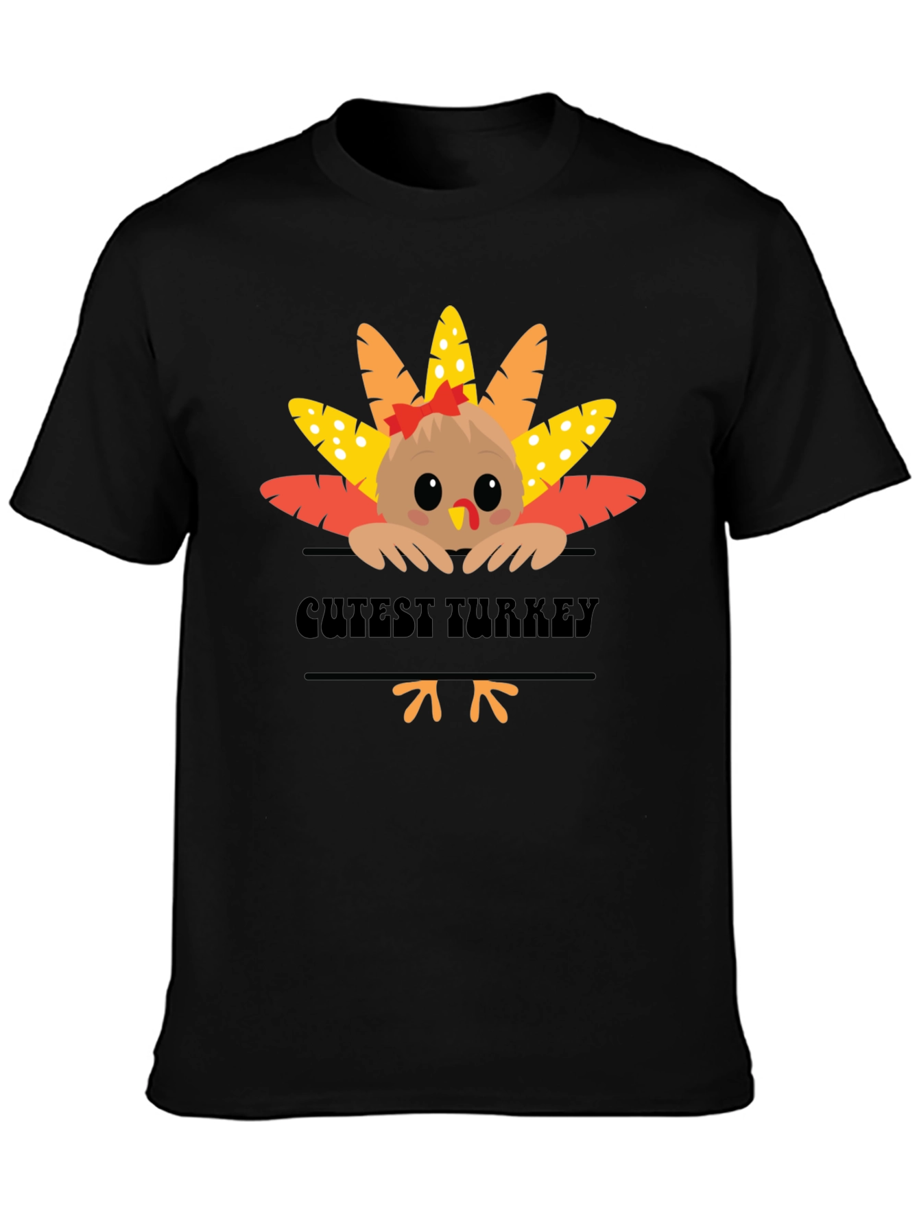 Cutest Turkey Thanksgiving T-Shirt
