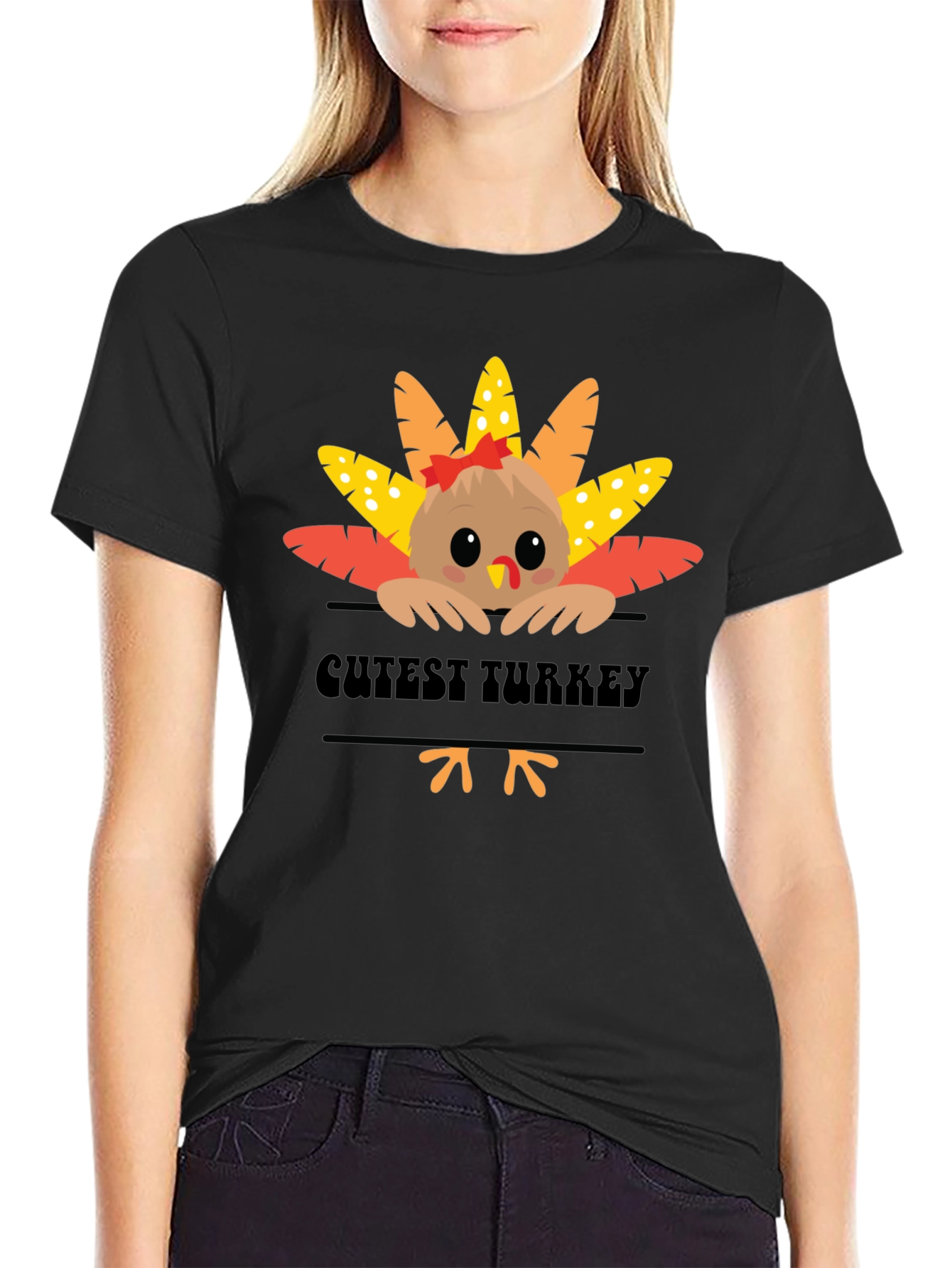 Cutest Turkey Thanksgiving T-Shirt