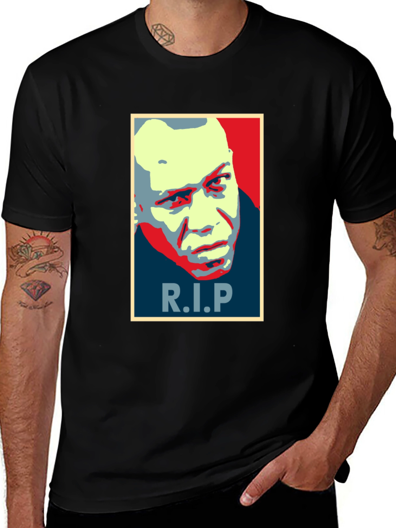R.I.P Graphic T-Shirt - Black
