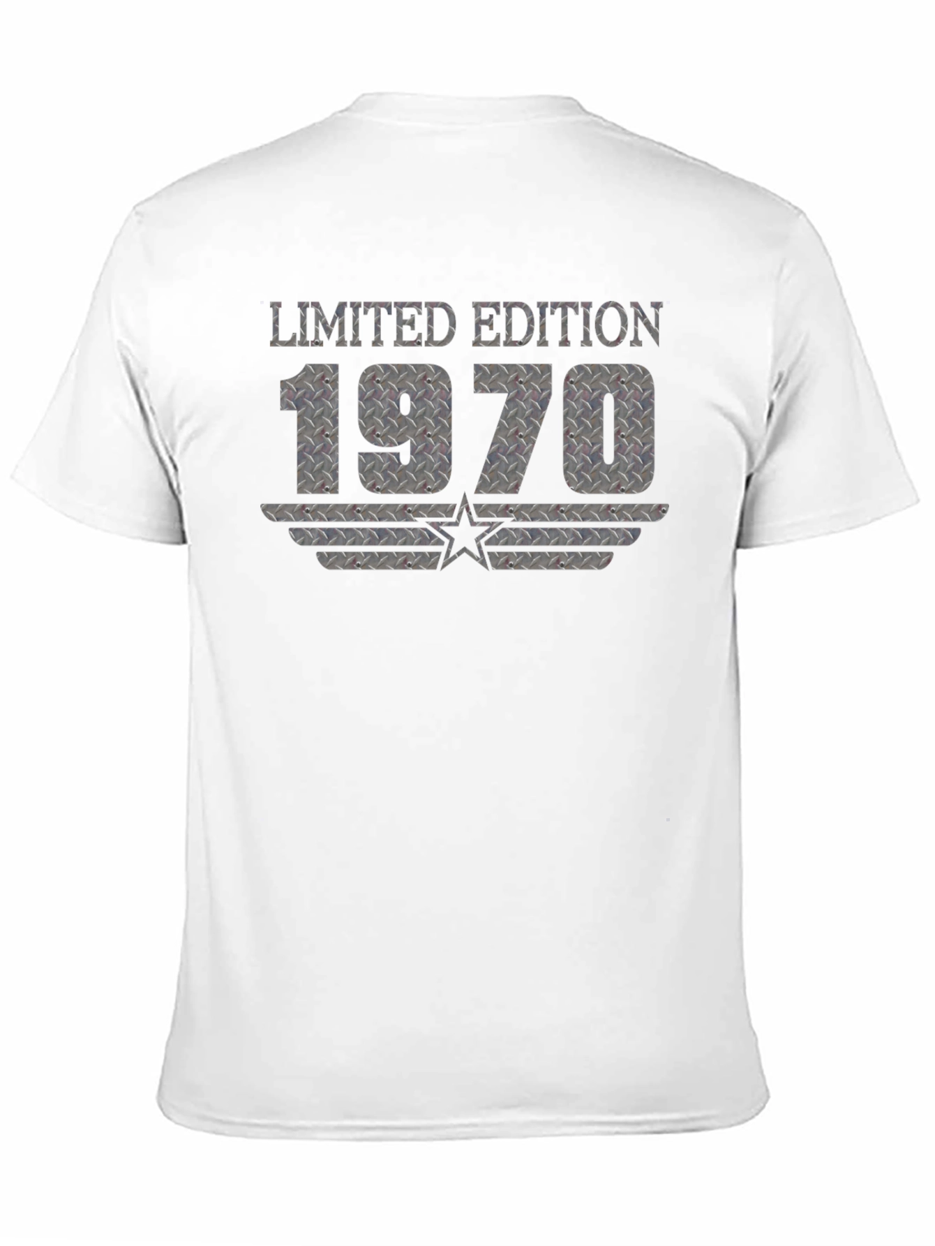 Limited Edition 1970 T-Shirt - Diamond Plate Graphic