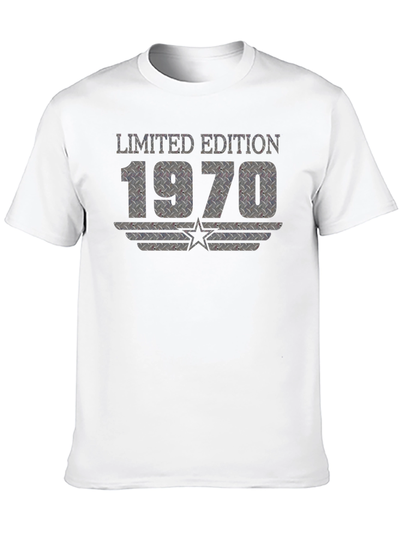 Limited Edition 1970 T-Shirt - Diamond Plate Graphic