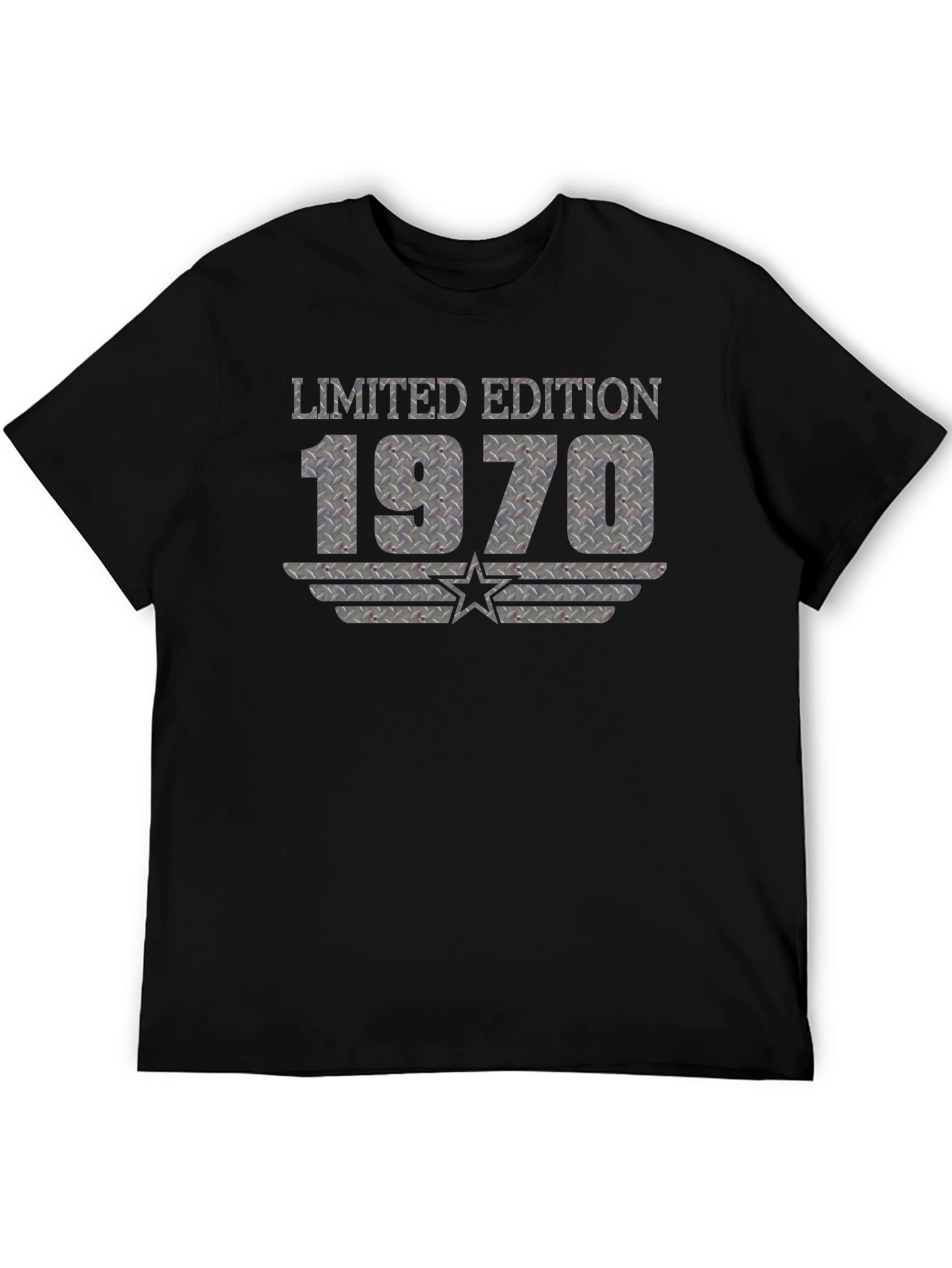 Limited Edition 1970 T-Shirt - Diamond Plate Graphic