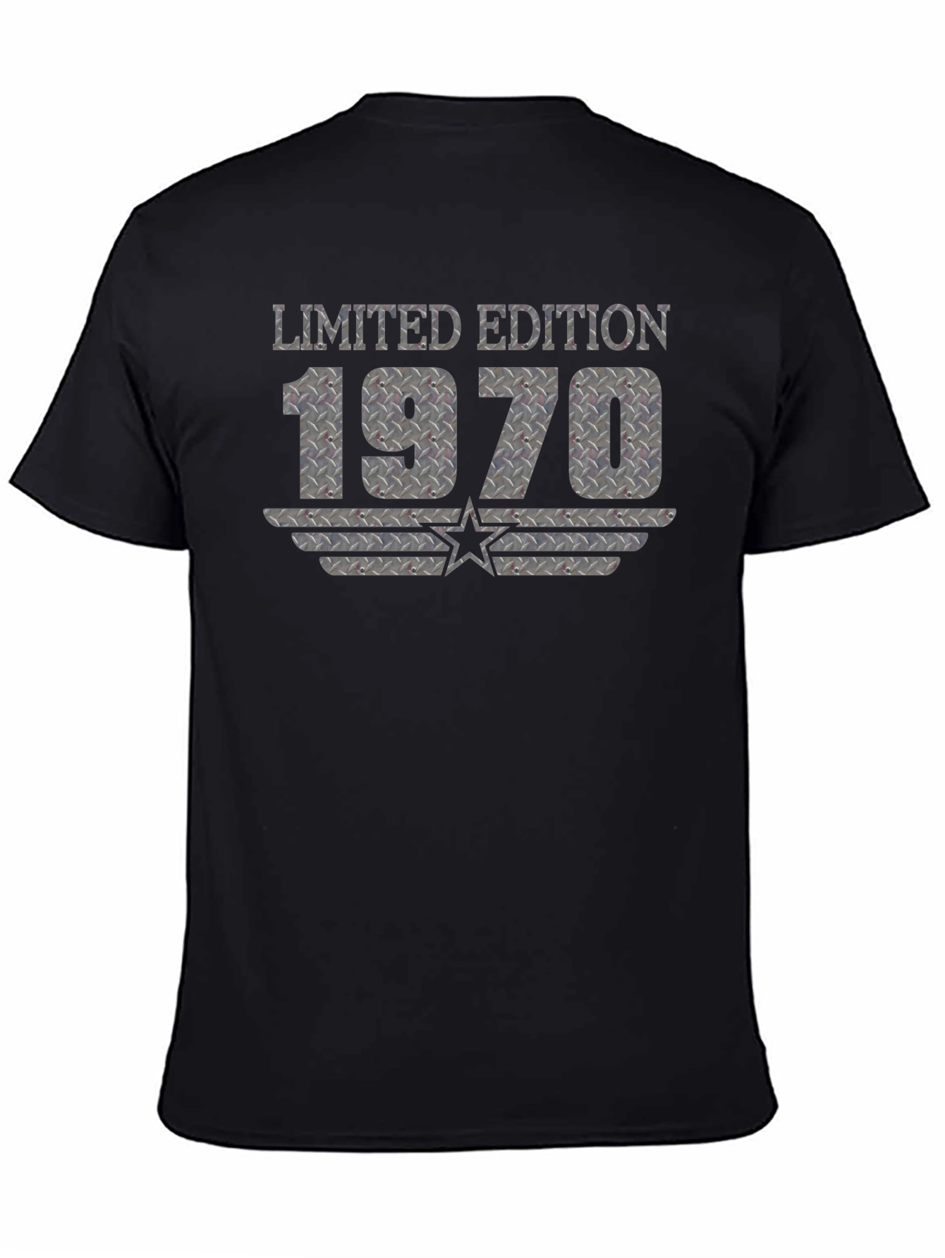 Limited Edition 1970 T-Shirt - Diamond Plate Graphic