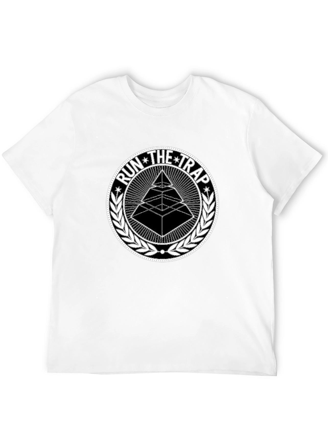 Run the Trap Graphic Tee - Black