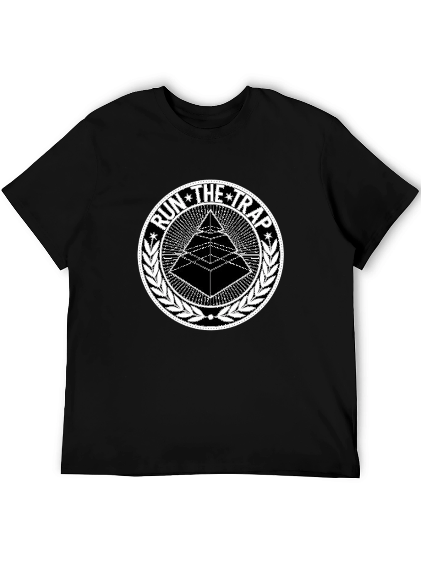 Run the Trap Graphic Tee - Black