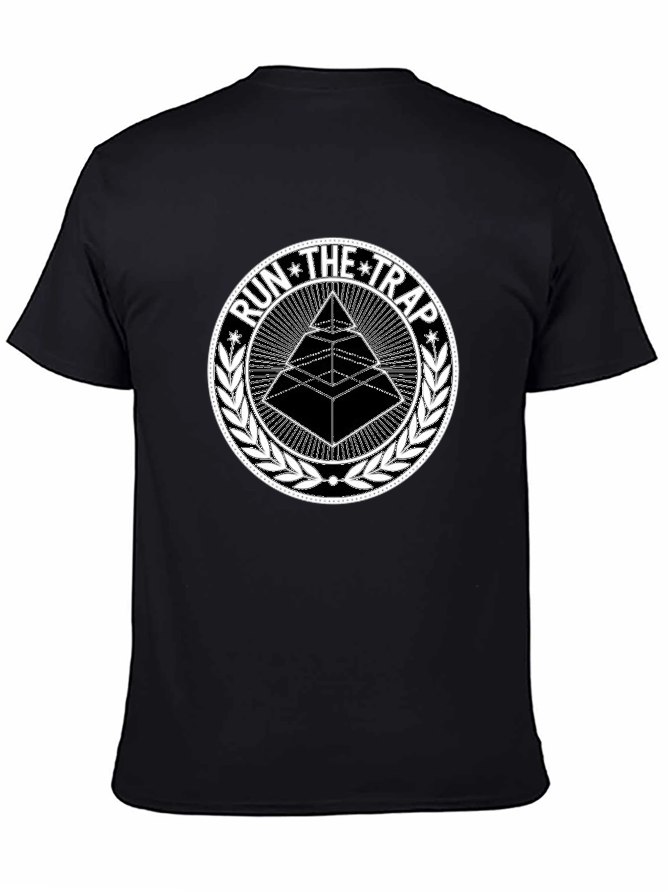 Run the Trap Graphic Tee - Black