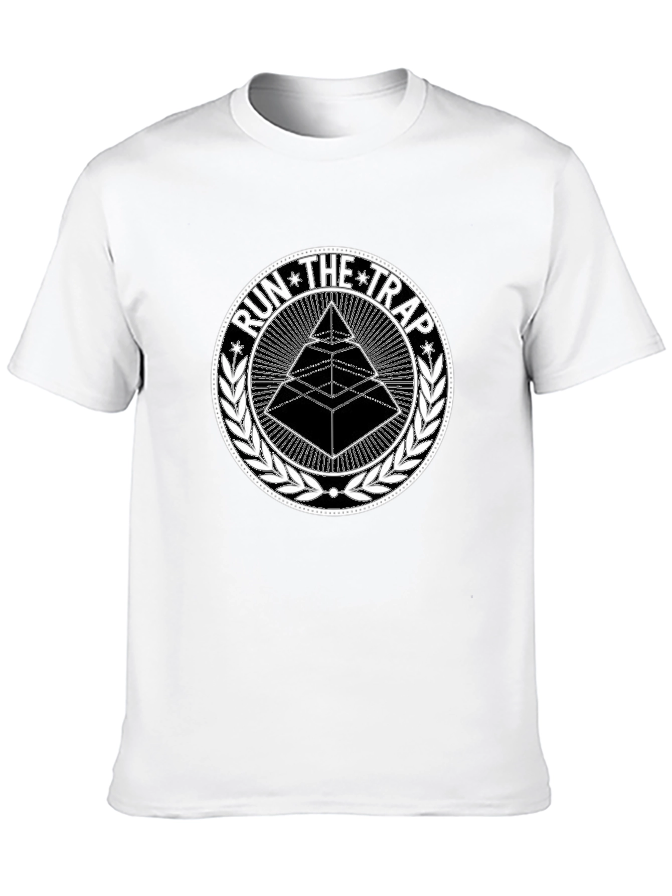 Run the Trap Graphic Tee - Black