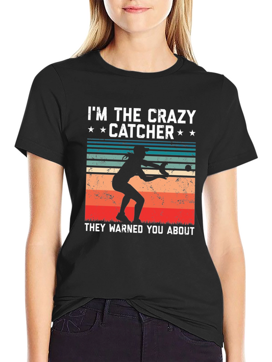 Crazy Catcher Graphic T-Shirt
