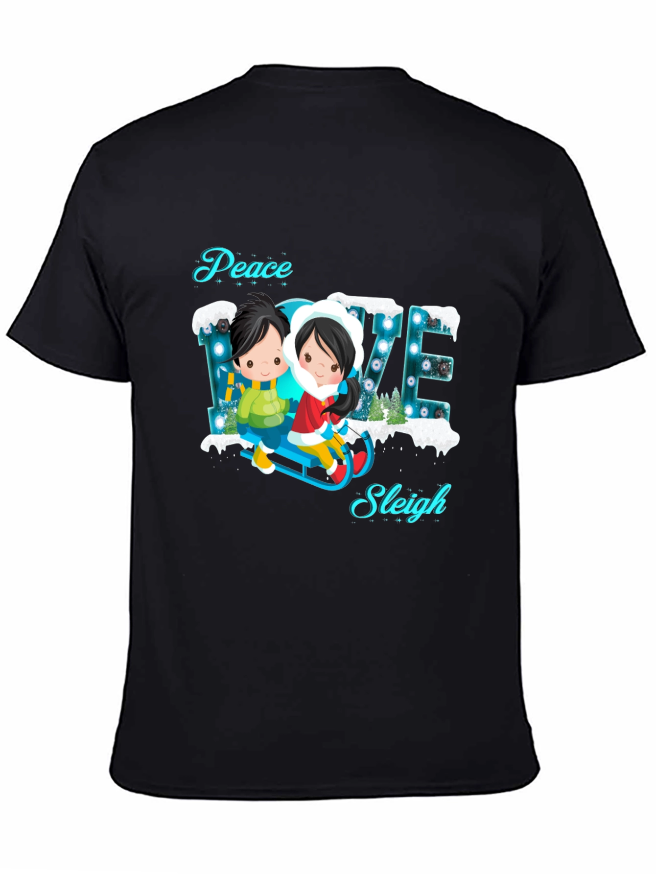 Peace Love Sleigh T-Shirt