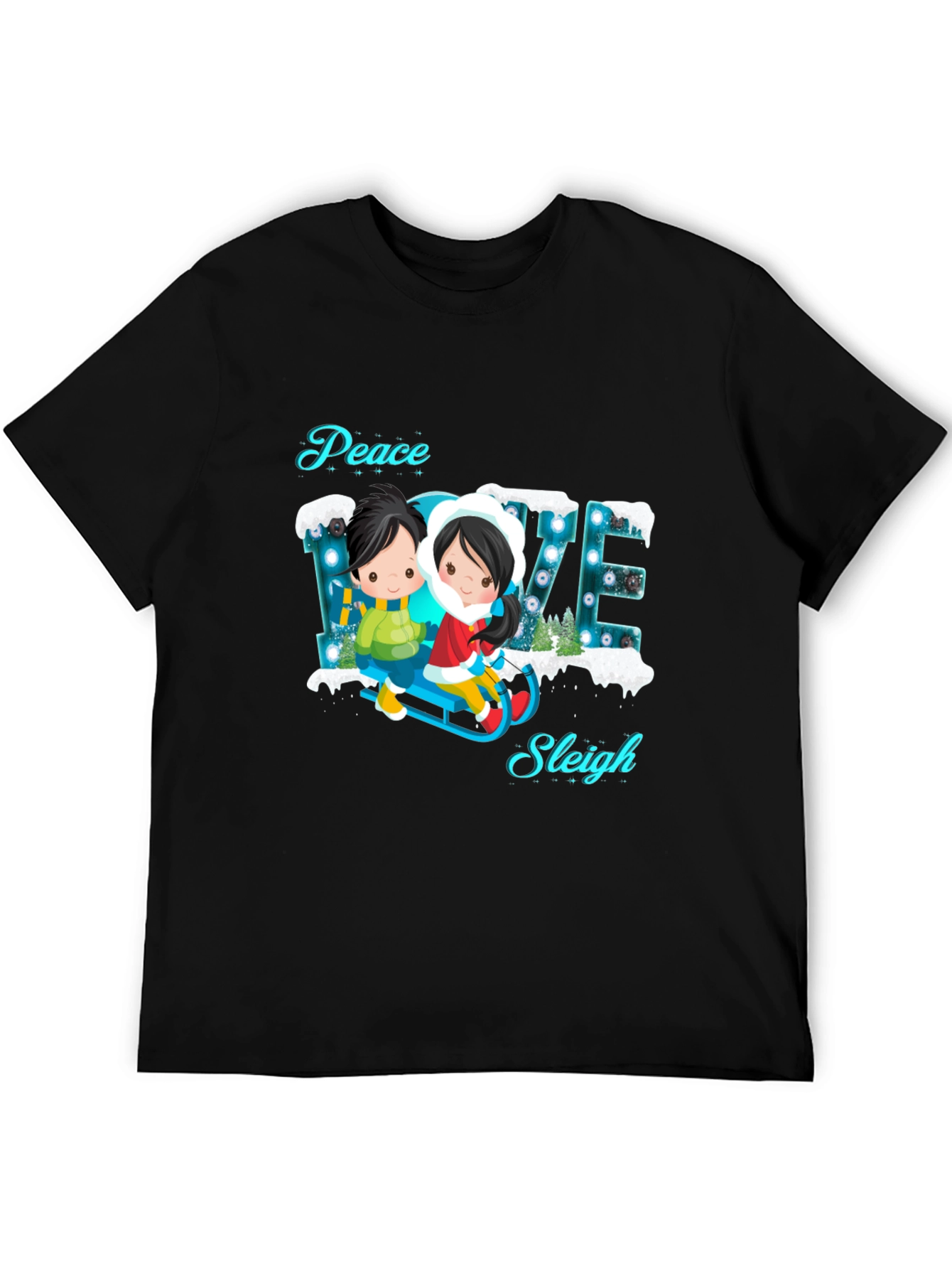 Peace Love Sleigh T-Shirt