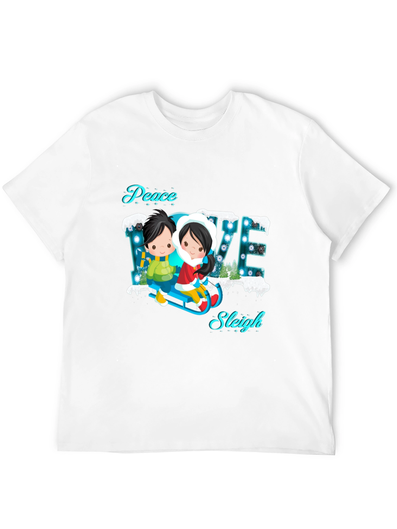 Peace Love Sleigh T-Shirt