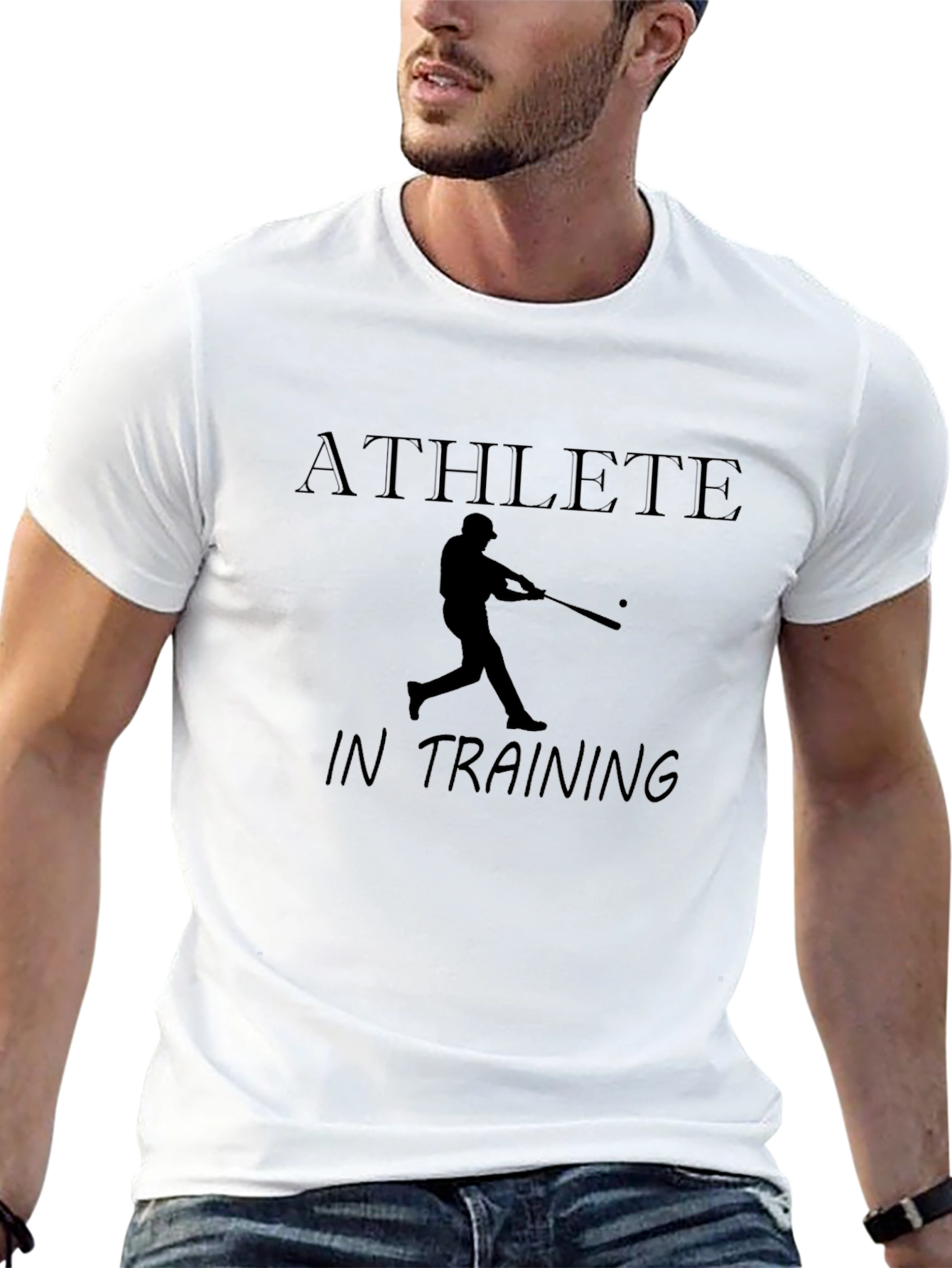 Athlete In Training Baseball Graphic Tee