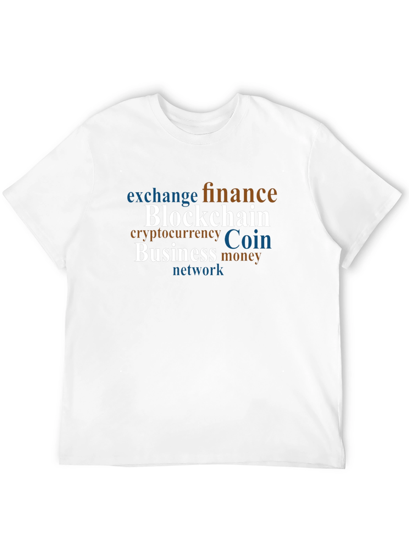 Blockchain Cryptocurrency T-Shirt - Finance Business Tee