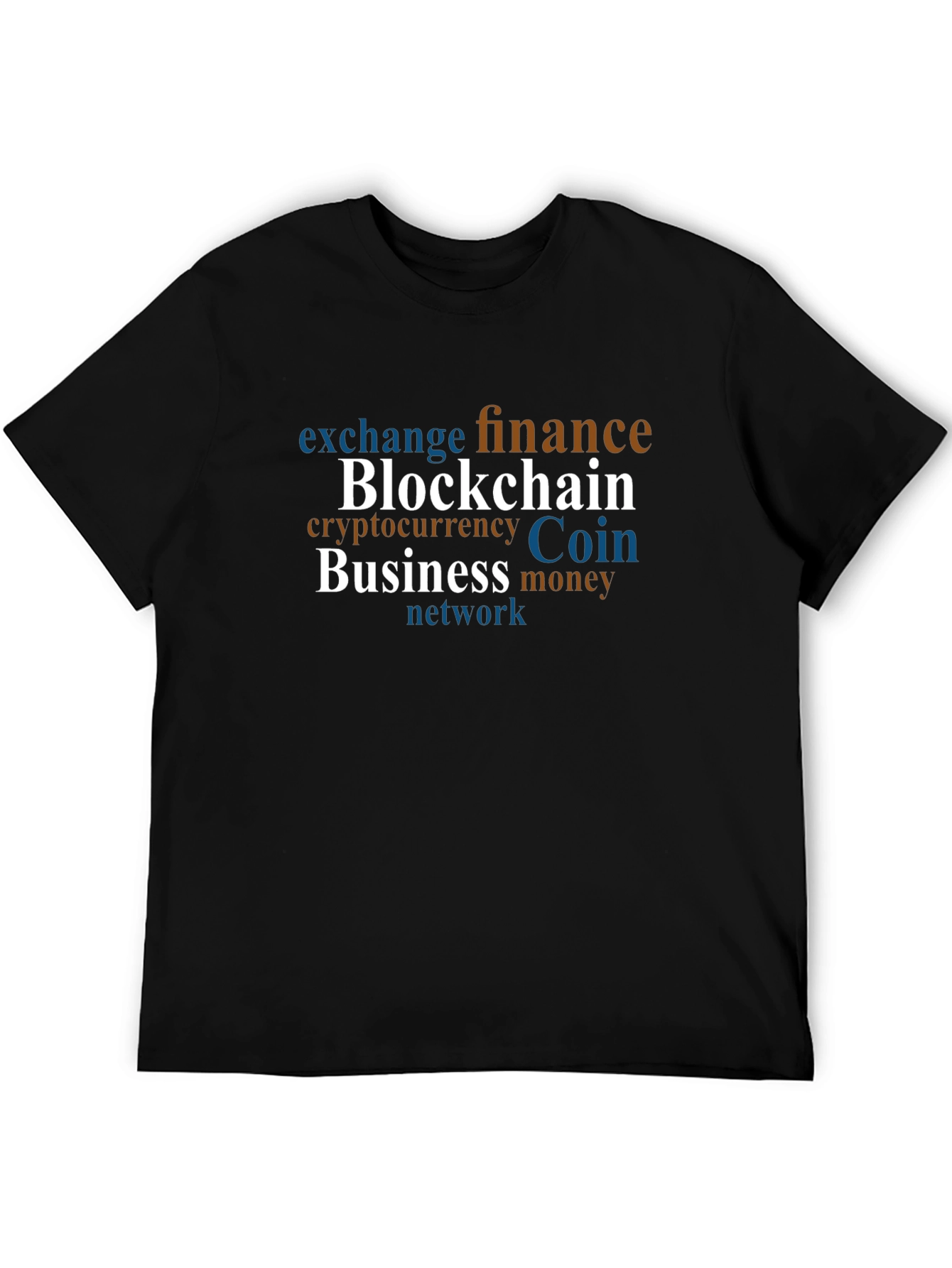 Blockchain Cryptocurrency T-Shirt - Finance Business Tee