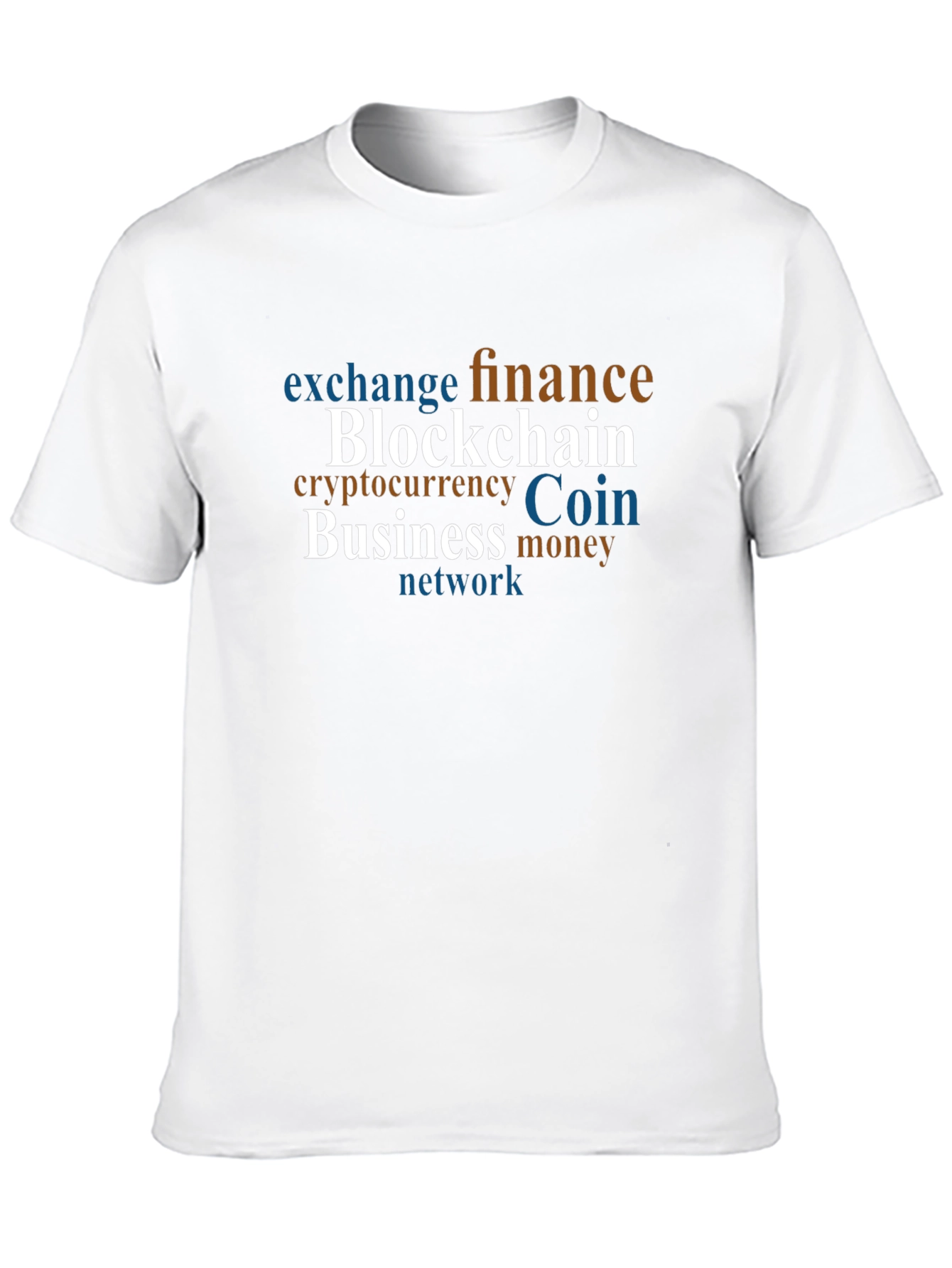 Blockchain Cryptocurrency T-Shirt - Finance Business Tee