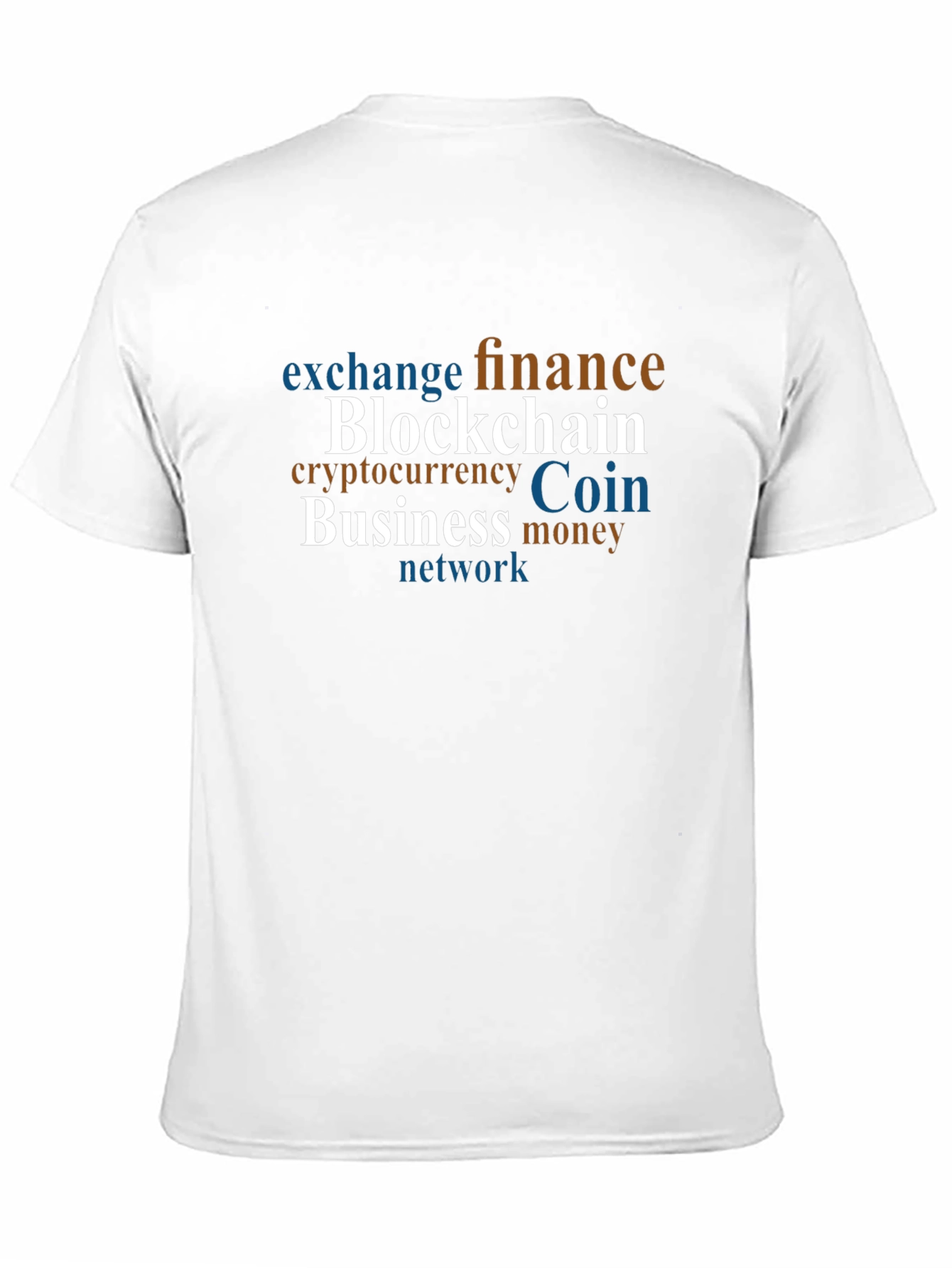 Blockchain Cryptocurrency T-Shirt - Finance Business Tee