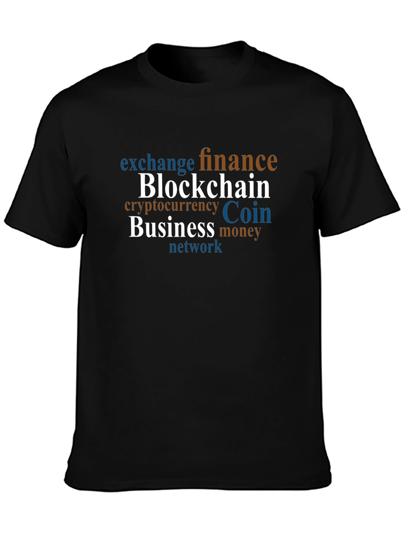 Blockchain Cryptocurrency T-Shirt - Finance Business Tee